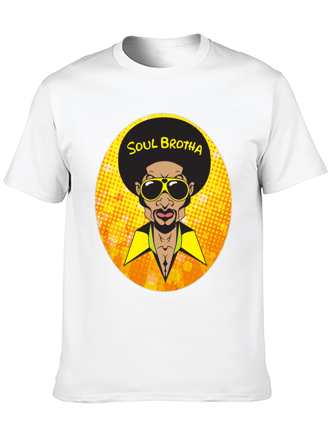 Soul Brotha Retro Graphic T-Shirt - 10
