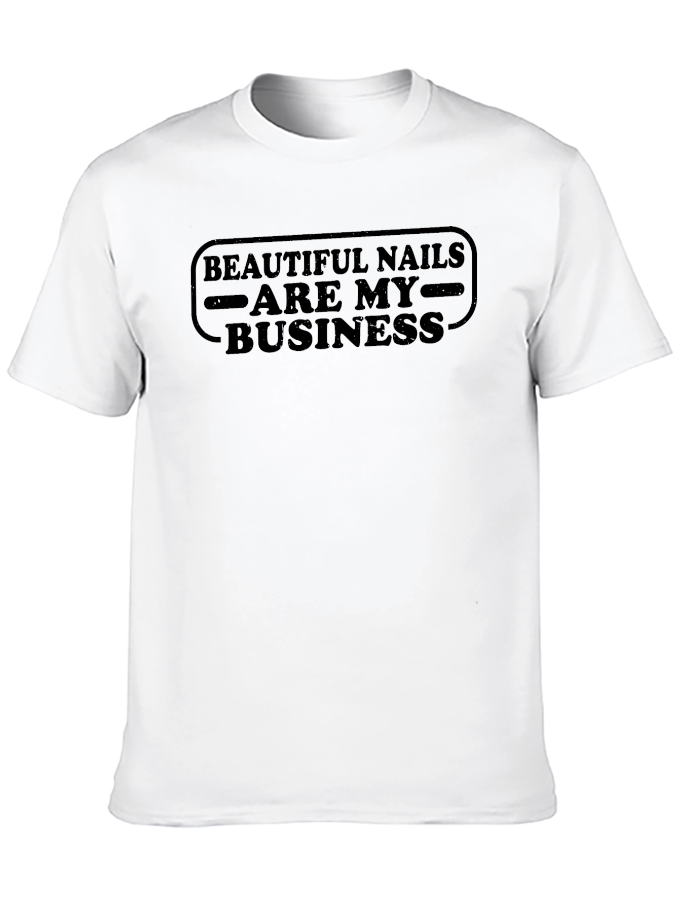 Black Beautiful Nails are My Business T-Shirt view 10