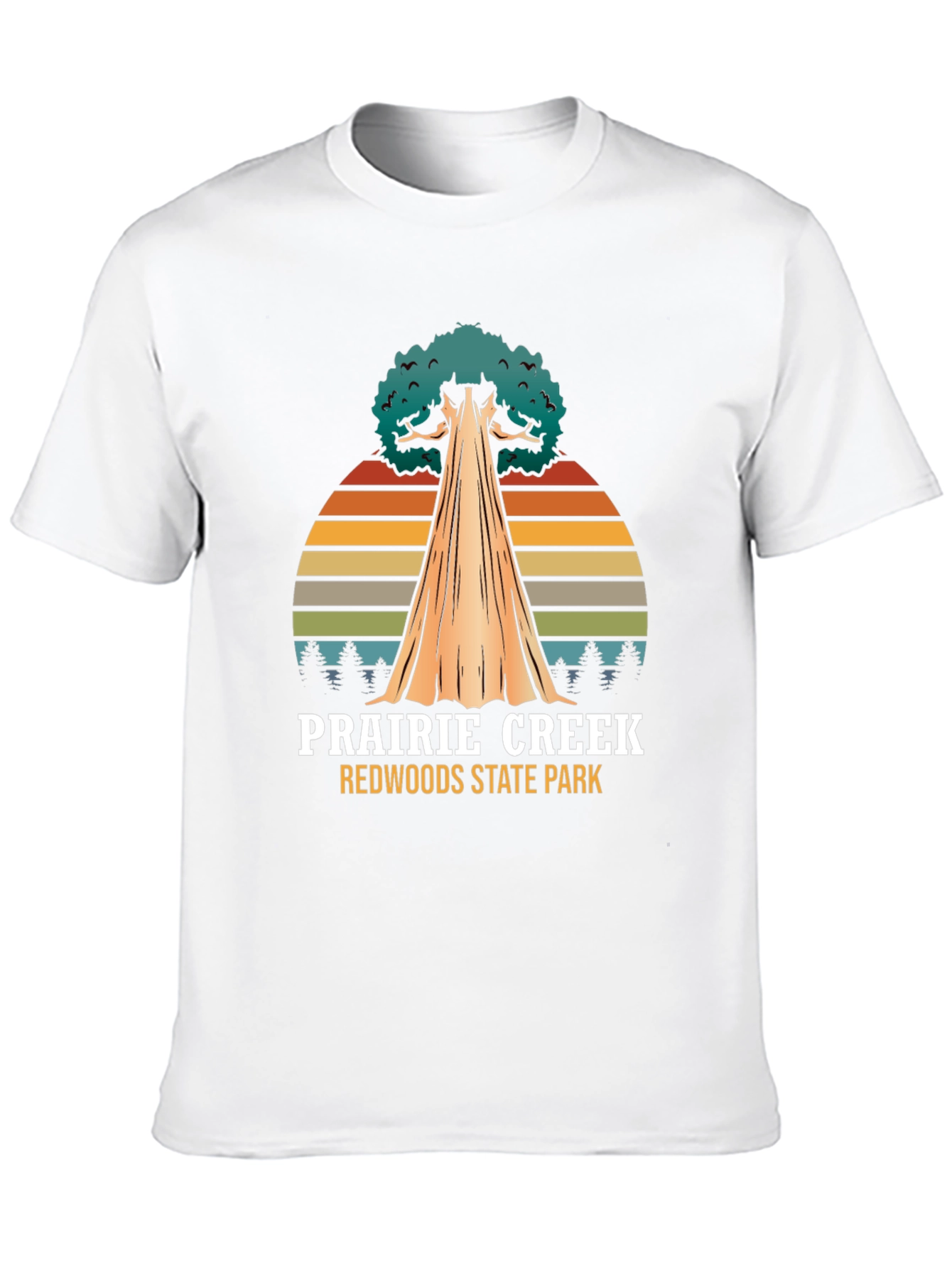 Black Prairie Creek Redwoods State Park T-Shirt view 10
