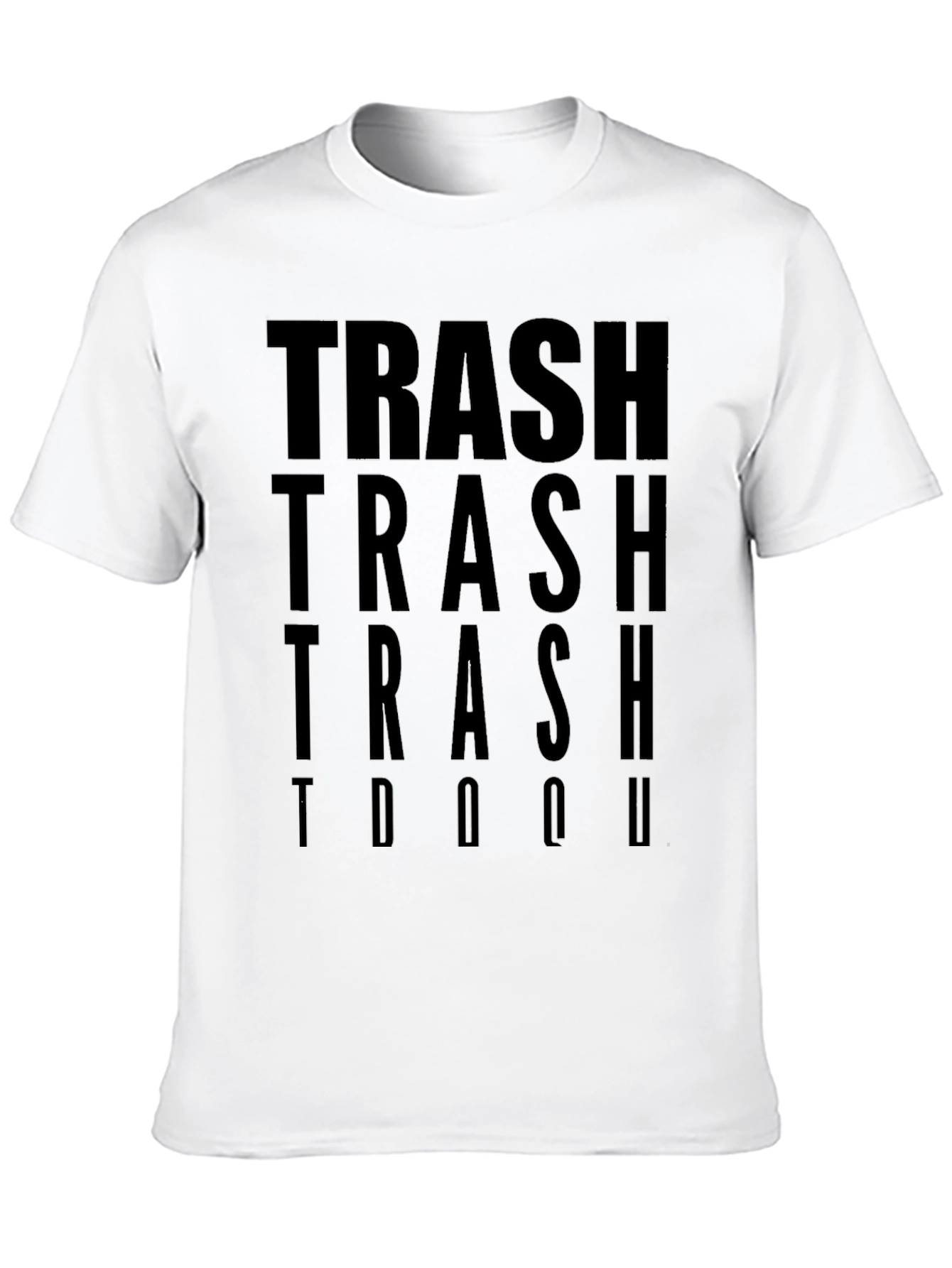Black Trash Graphic Tee - Black view 10