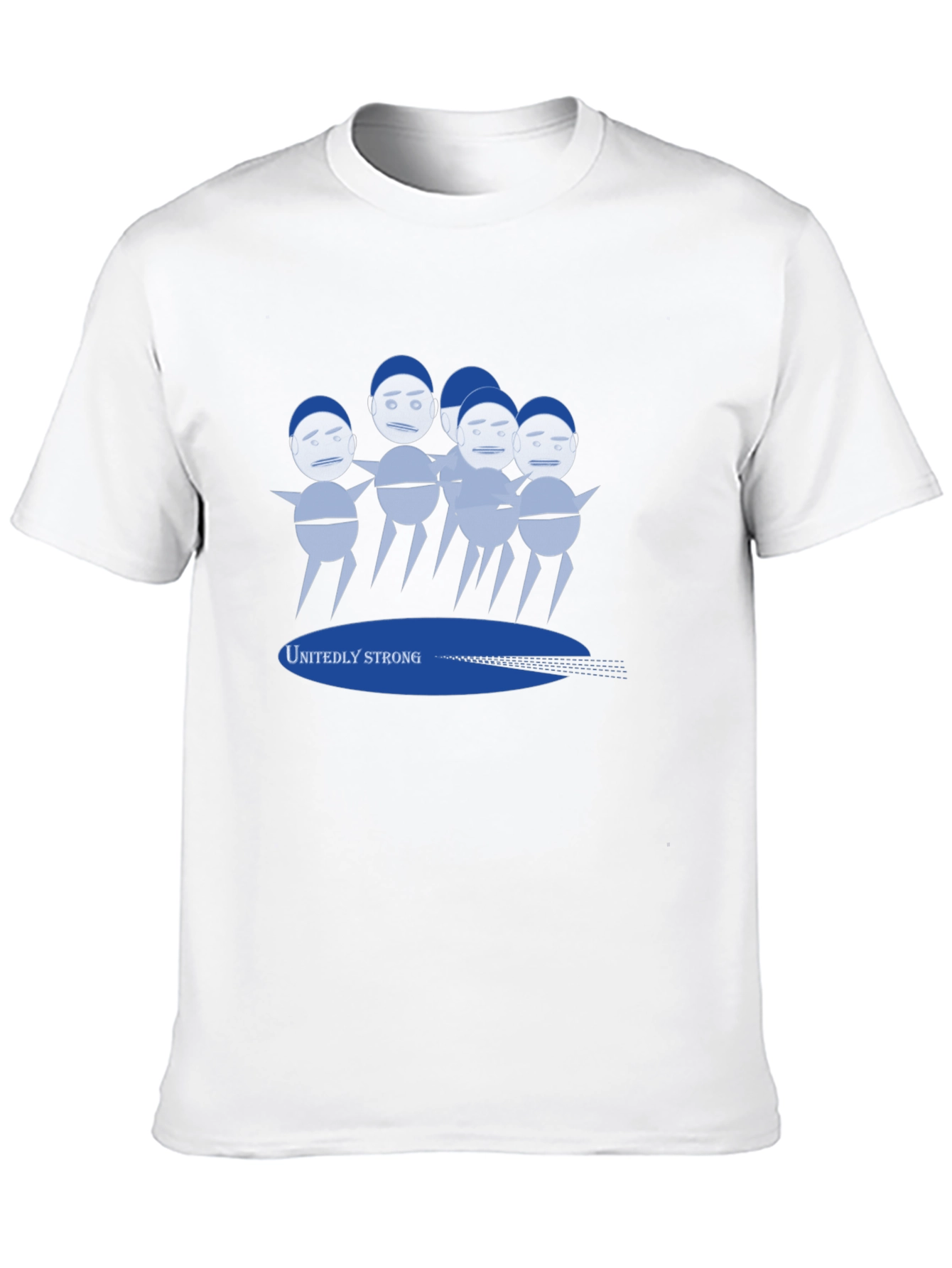 Black Unitedly Strong Graphic Tee - Men's Black T-Shirt view 10