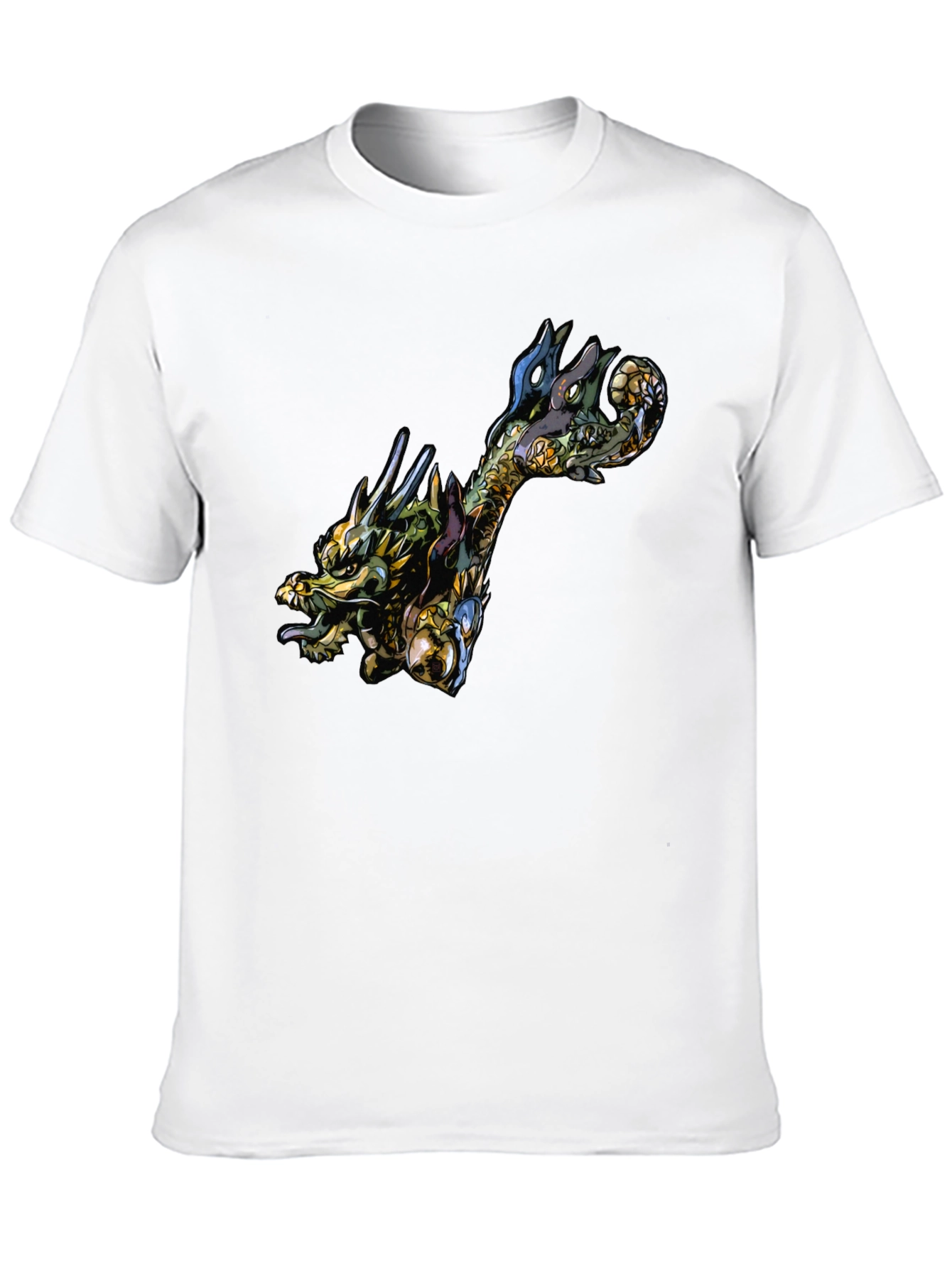 Black Dragon Graphic Black Tee - Unique Style view 10
