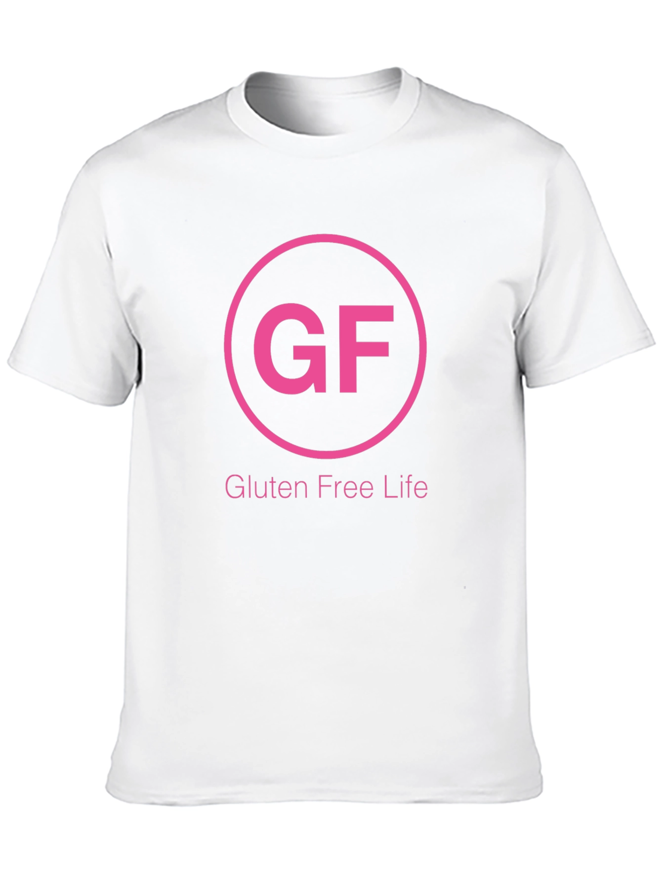 Black Gluten Free Life Graphic Tee - Black Cotton T-Shirt view 10