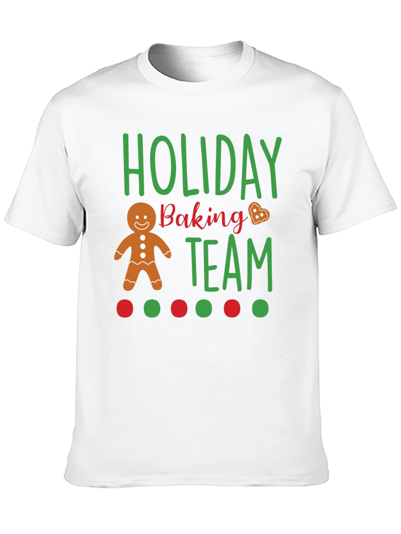 Black Holiday Baking Team T-Shirt view 10