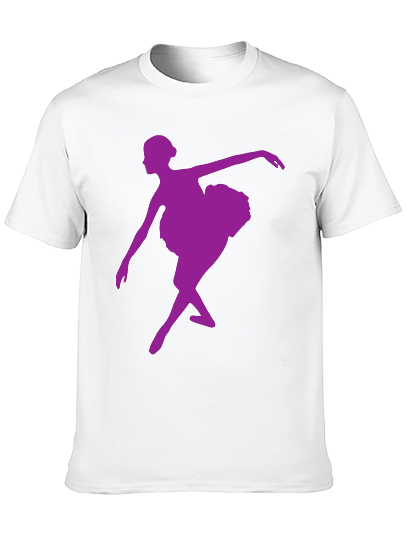 Black Ballerina Graphic Tee - Dance Lover's T-Shirt view 10