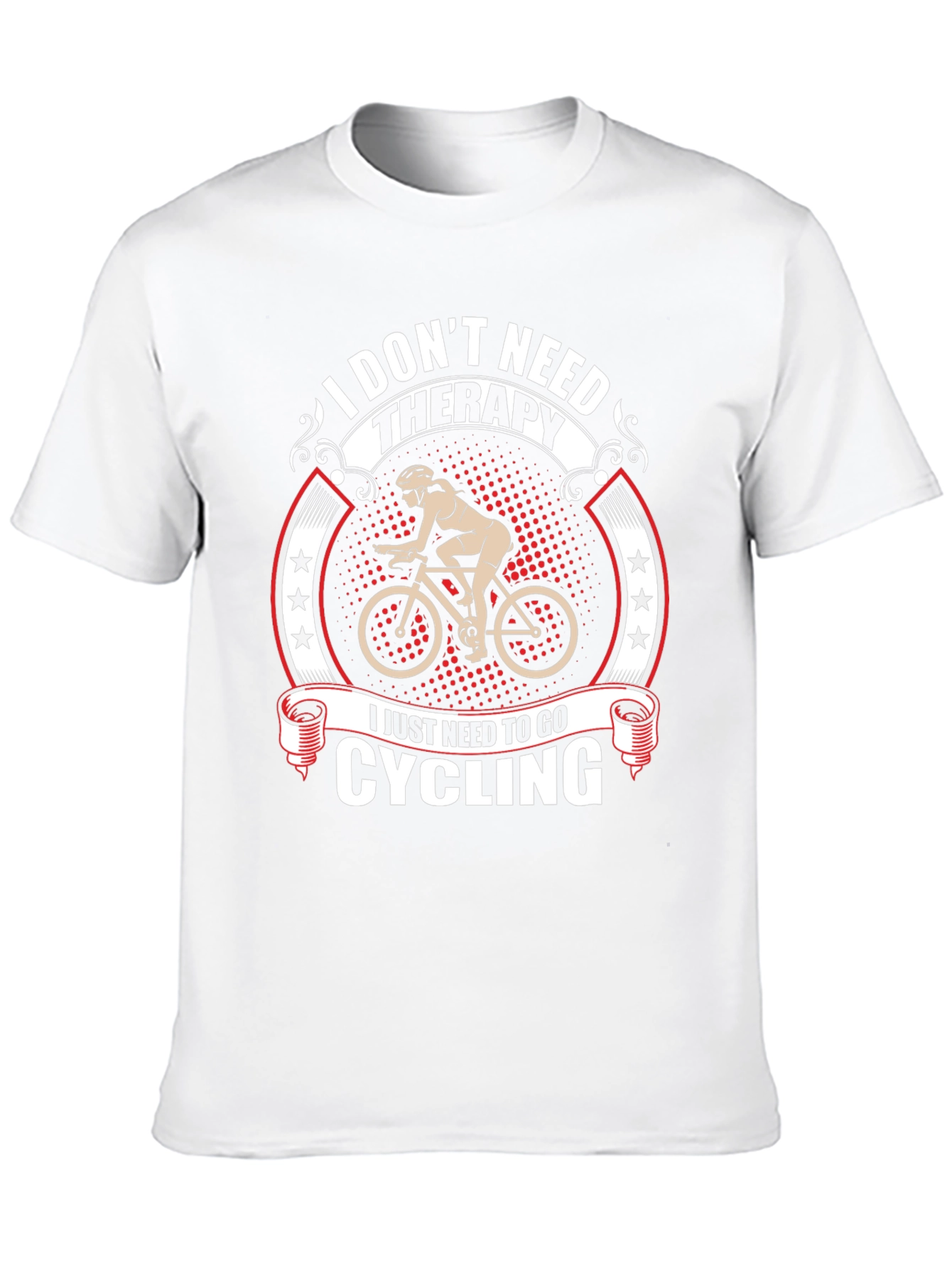 Cycling Therapy Black T-Shirt - 10
