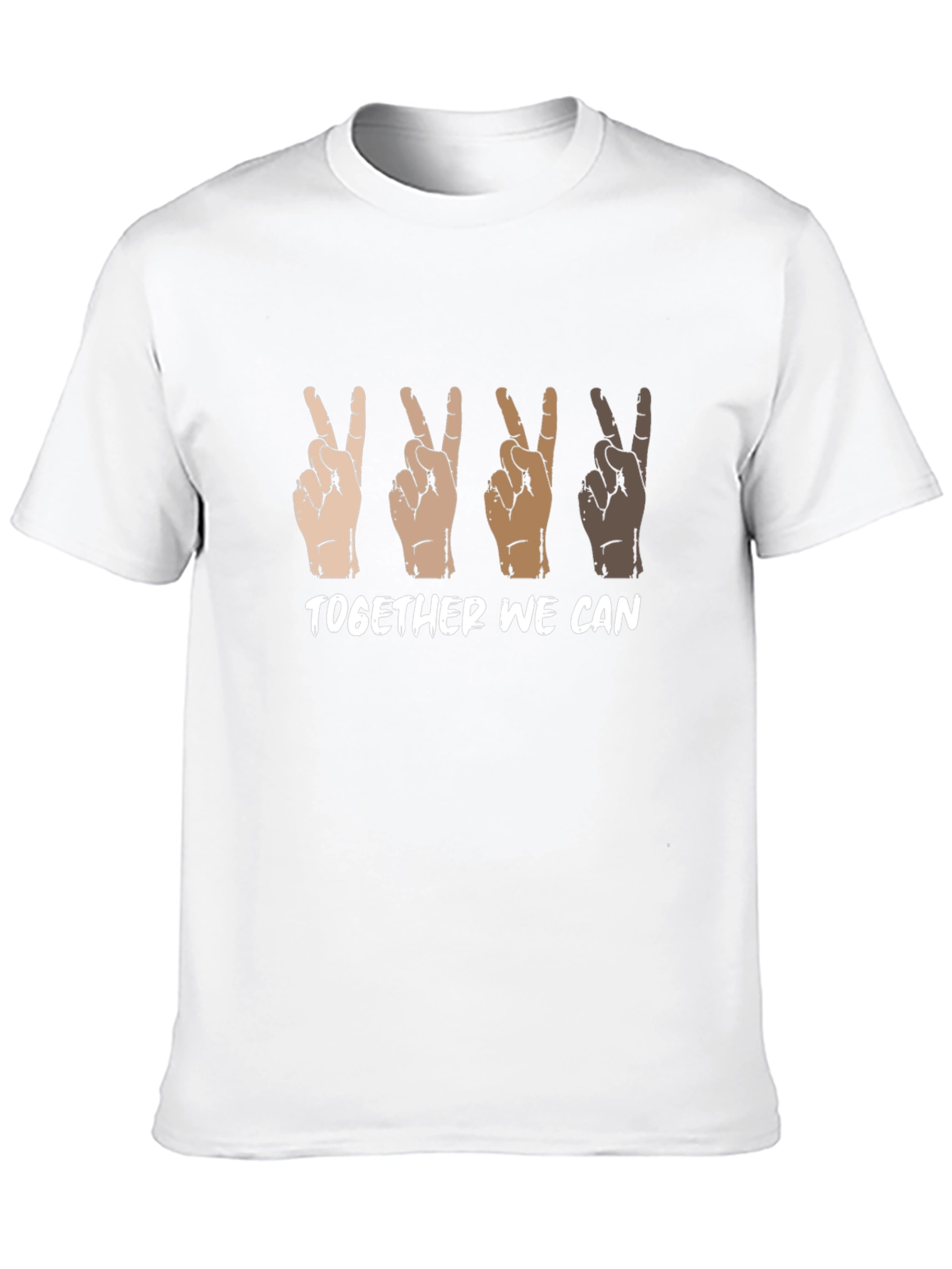 Black Together We Can Equality T-Shirt view 10