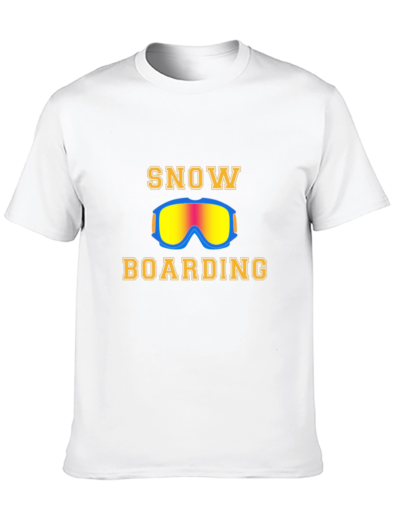 Black Snowboarding T-Shirt view 10