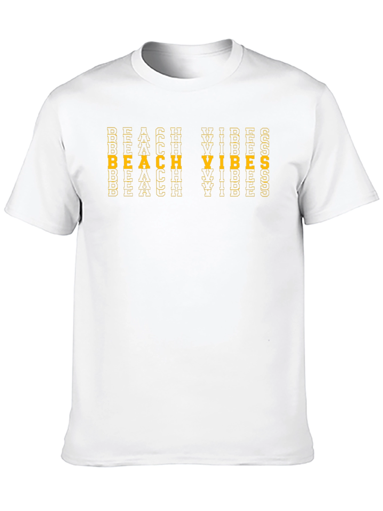 Black Black Beach Vibes T-Shirt | Vacation Ready Style view 10