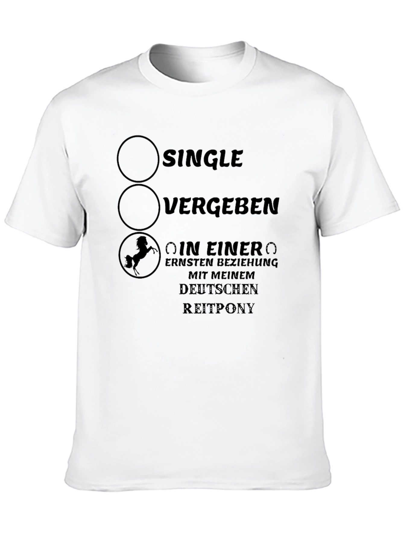 Black Single? Vergeben? T-Shirt view 10