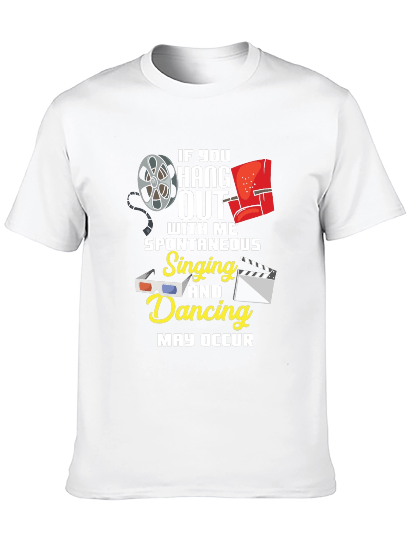 Movie Lover's T-Shirt: Spontaneous Singing & Dancing - 10