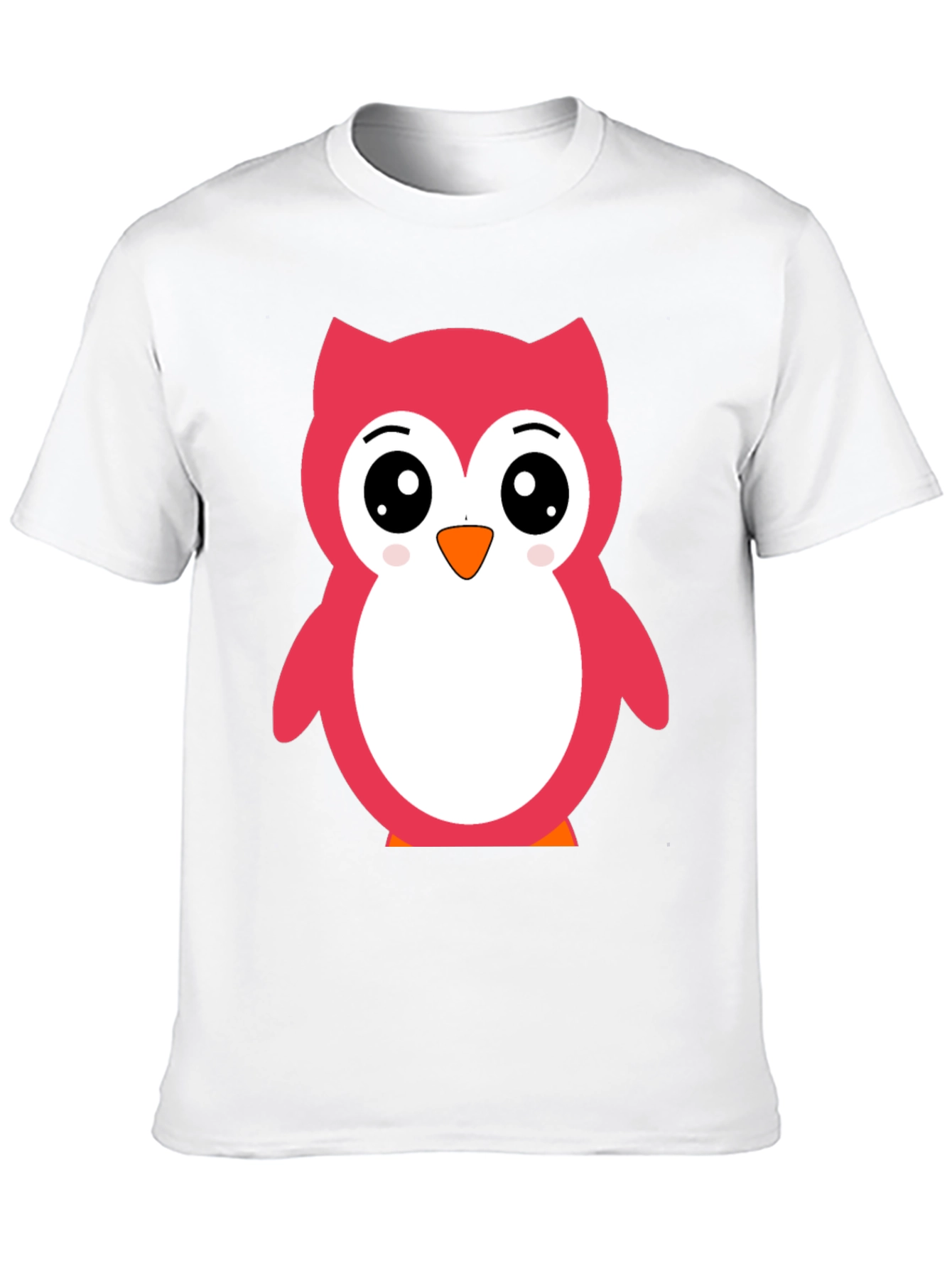 Black Cute Owl Graphic Tee - Soft Cotton Comfort view 10