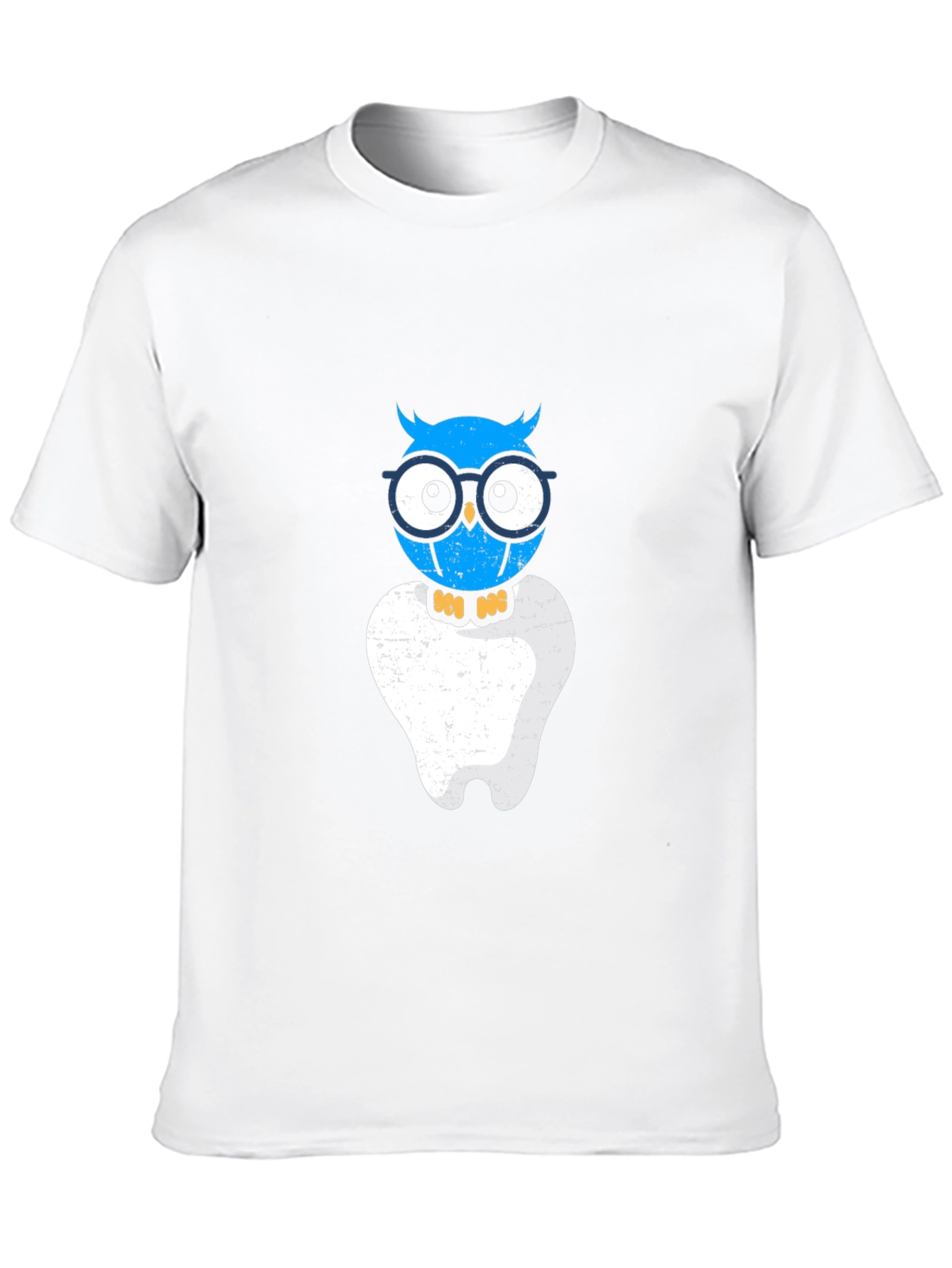 Black Funny Owl Dentist T-Shirt view 10