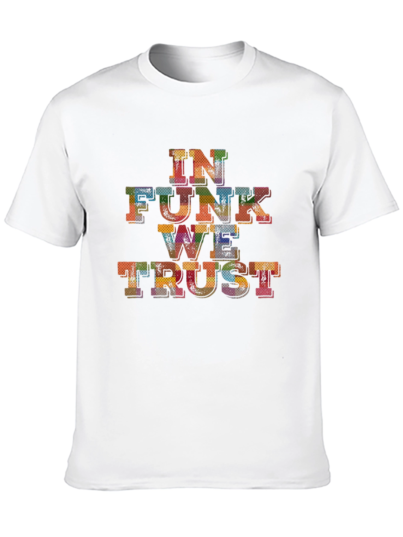 Black In Funk We Trust Graphic T-Shirt view 10