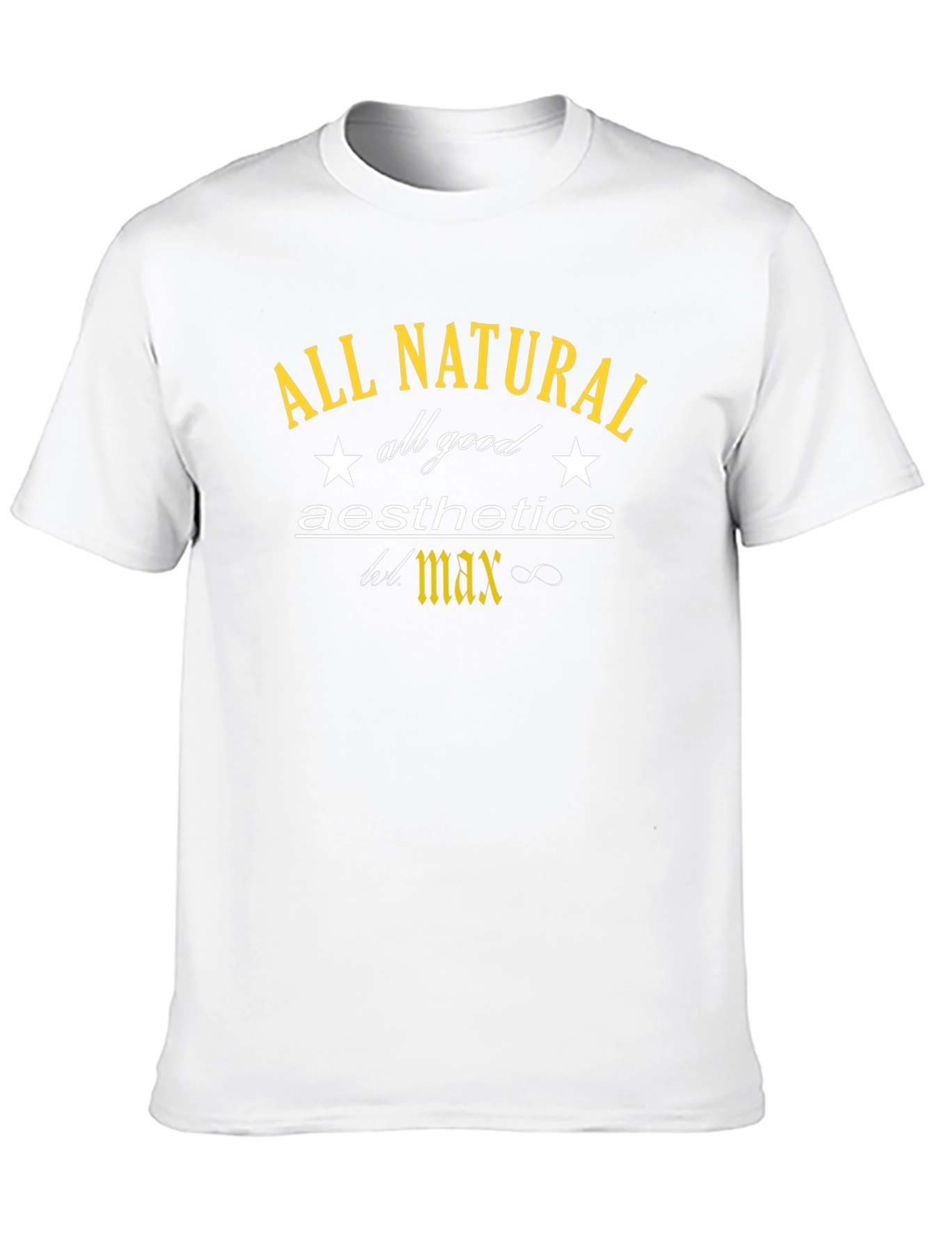 All Natural Aesthetics Black Graphic Tee - 10