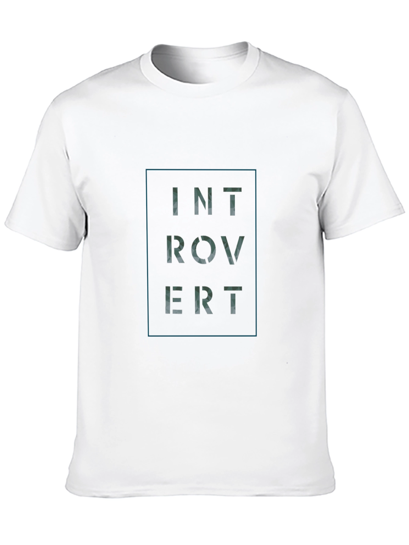 Black Introvert Graphic T-Shirt - Soft Cotton Tee view 10