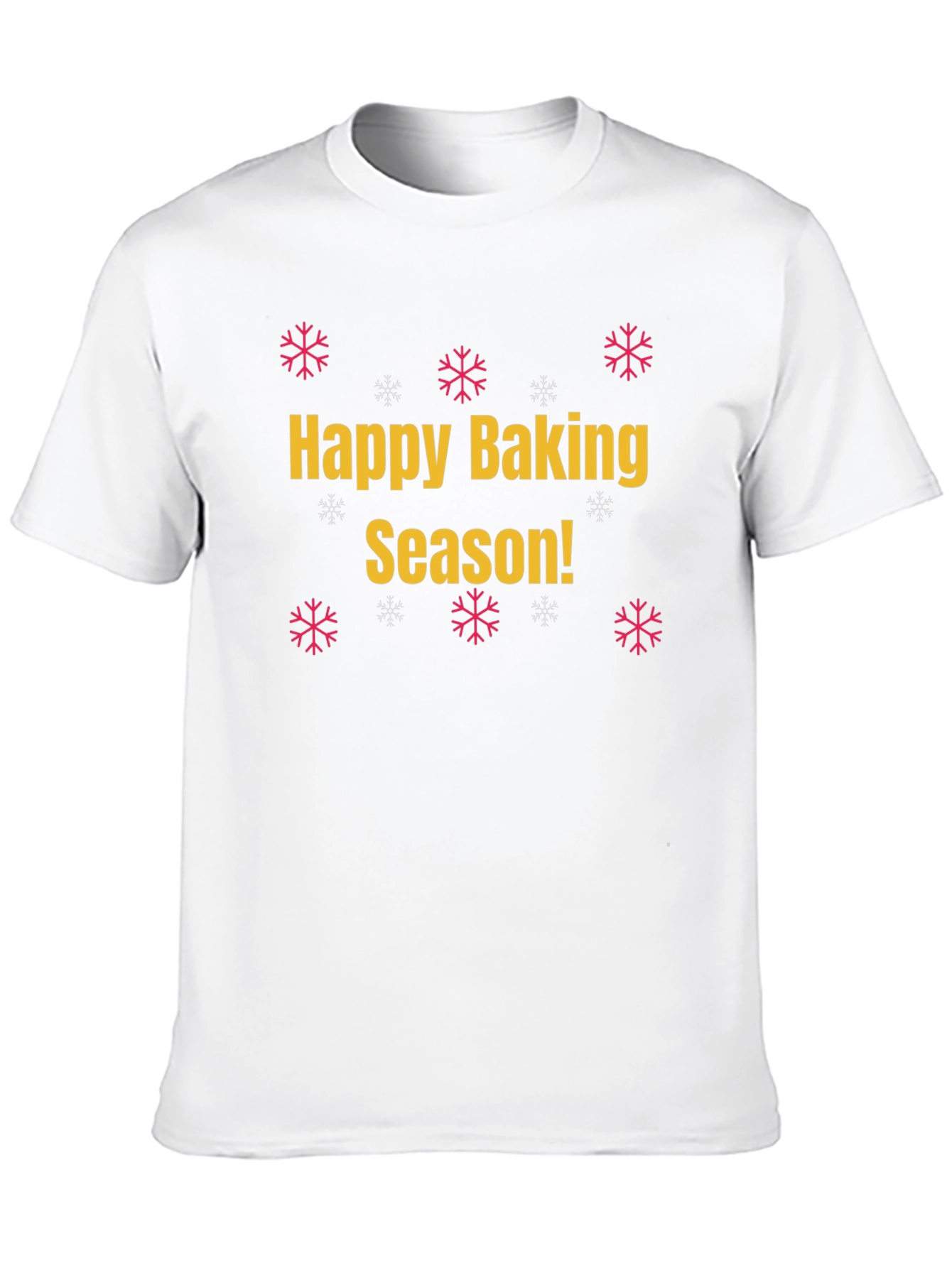 Black Happy Baking Season Graphic T-Shirt view 10
