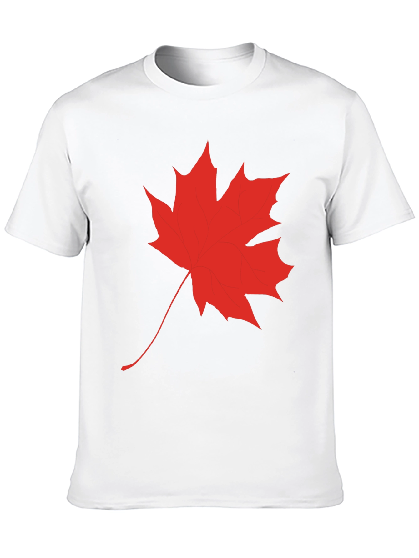 Black Maple Leaf Graphic T-Shirt view 10