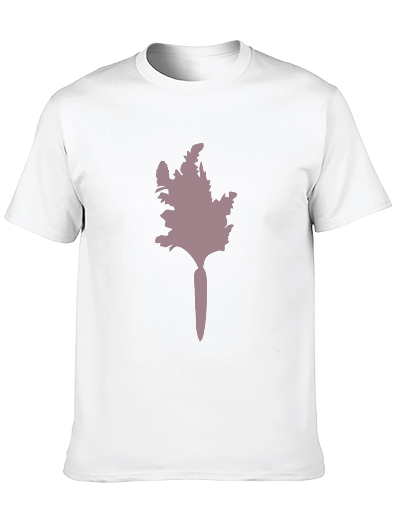 Black Unique Tree Graphic Black T-Shirt view 10