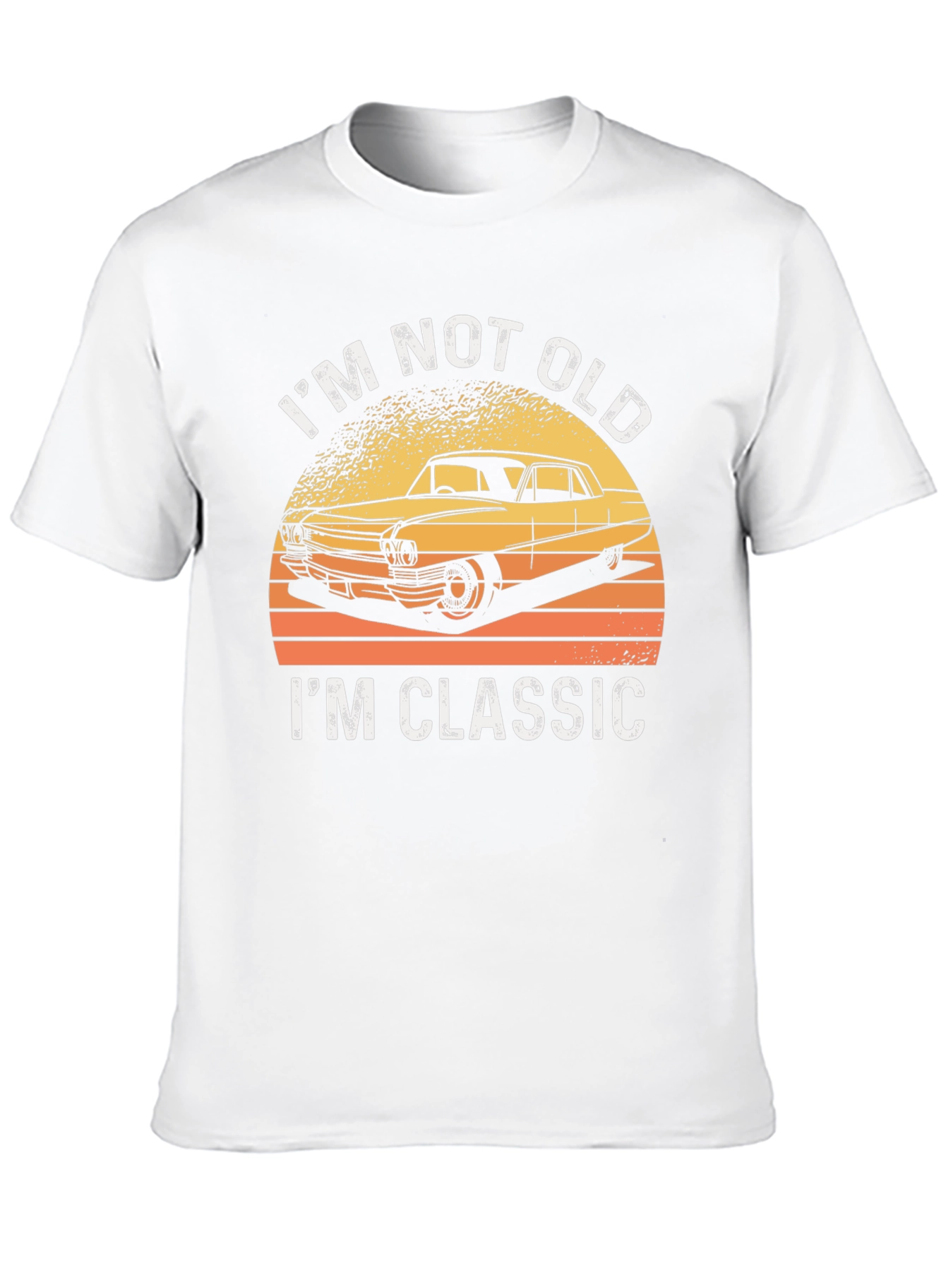 Black I'm Not Old, I'm Classic Car T-Shirt view 10