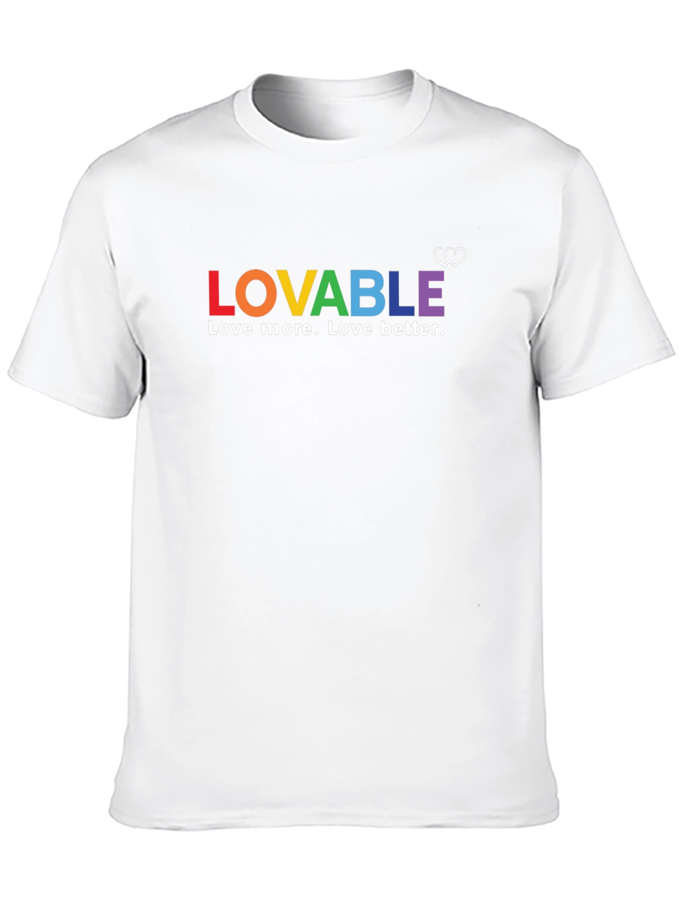 Black Lovable Pride T-Shirt - Love More, Love Better view 10