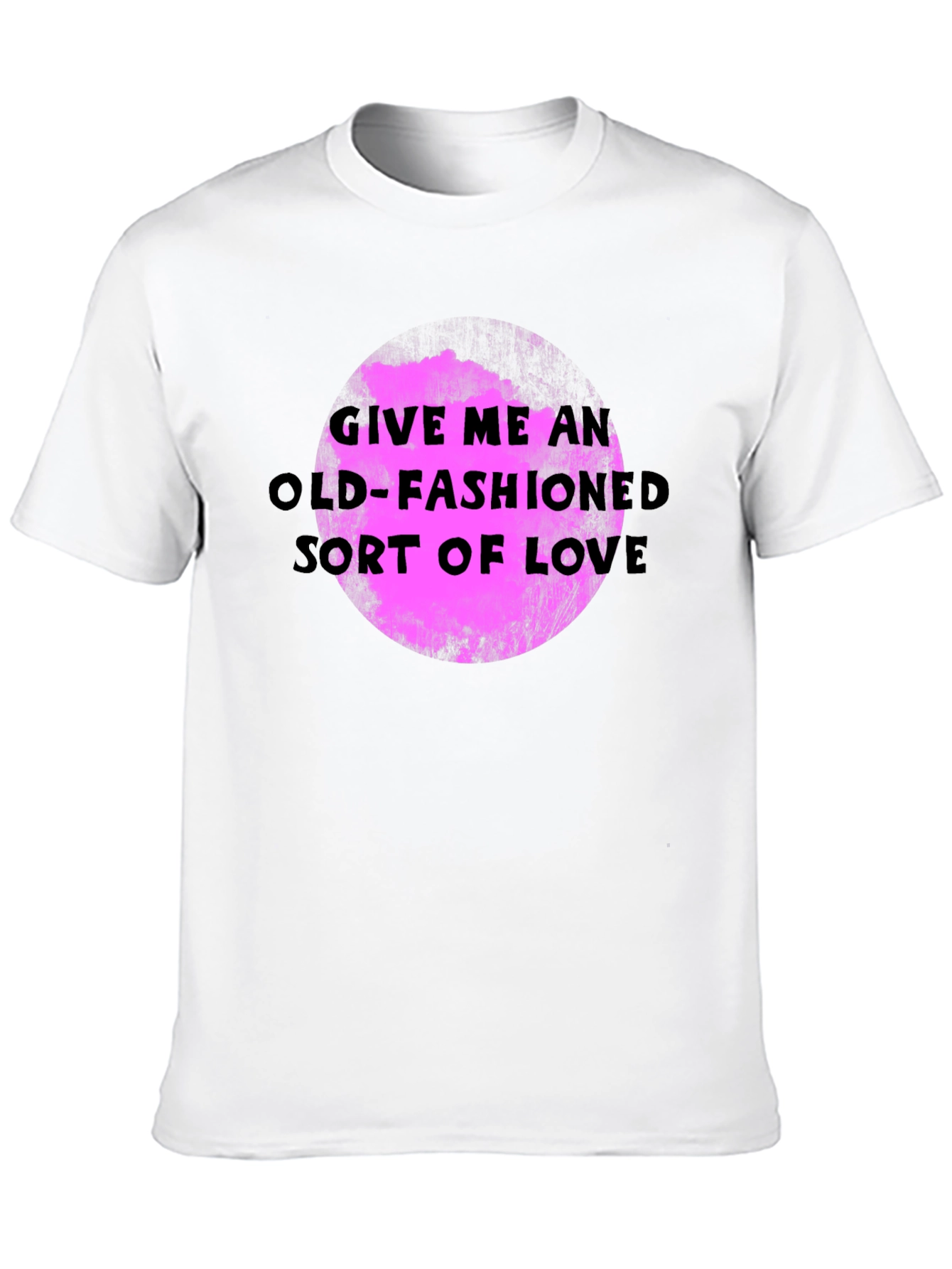 Black Old-Fashioned Love Graphic T-Shirt view 10