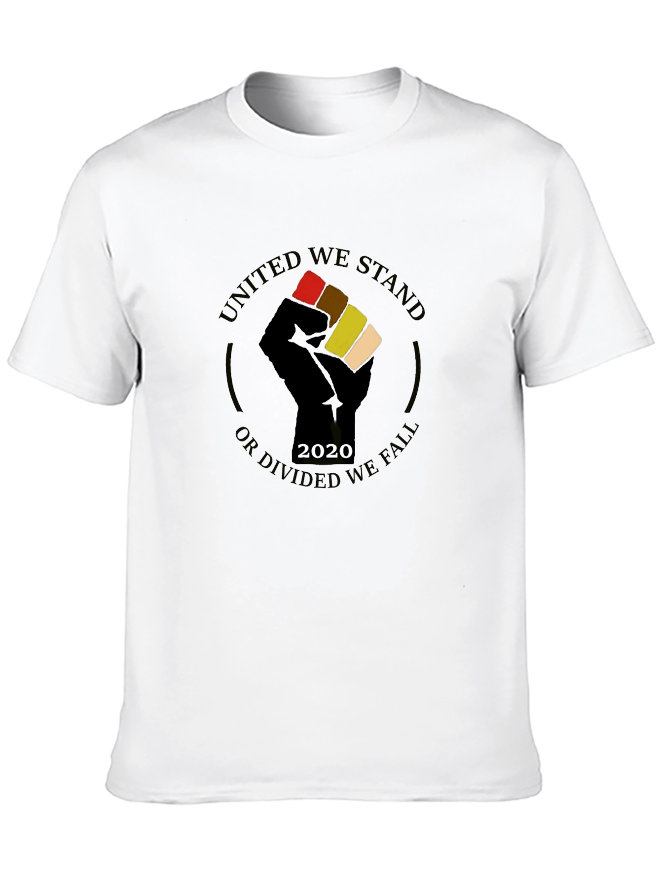 Black United We Stand T-Shirt view 10