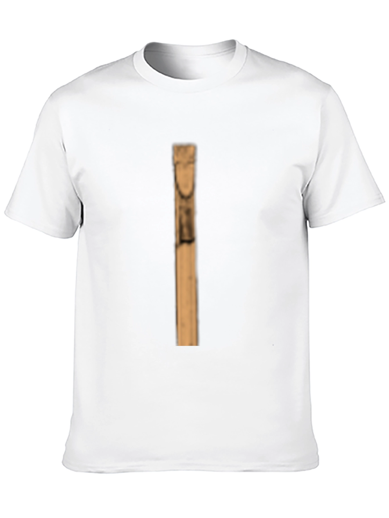 Black Unique Graphic Tee - Organ Pipe Design view 10