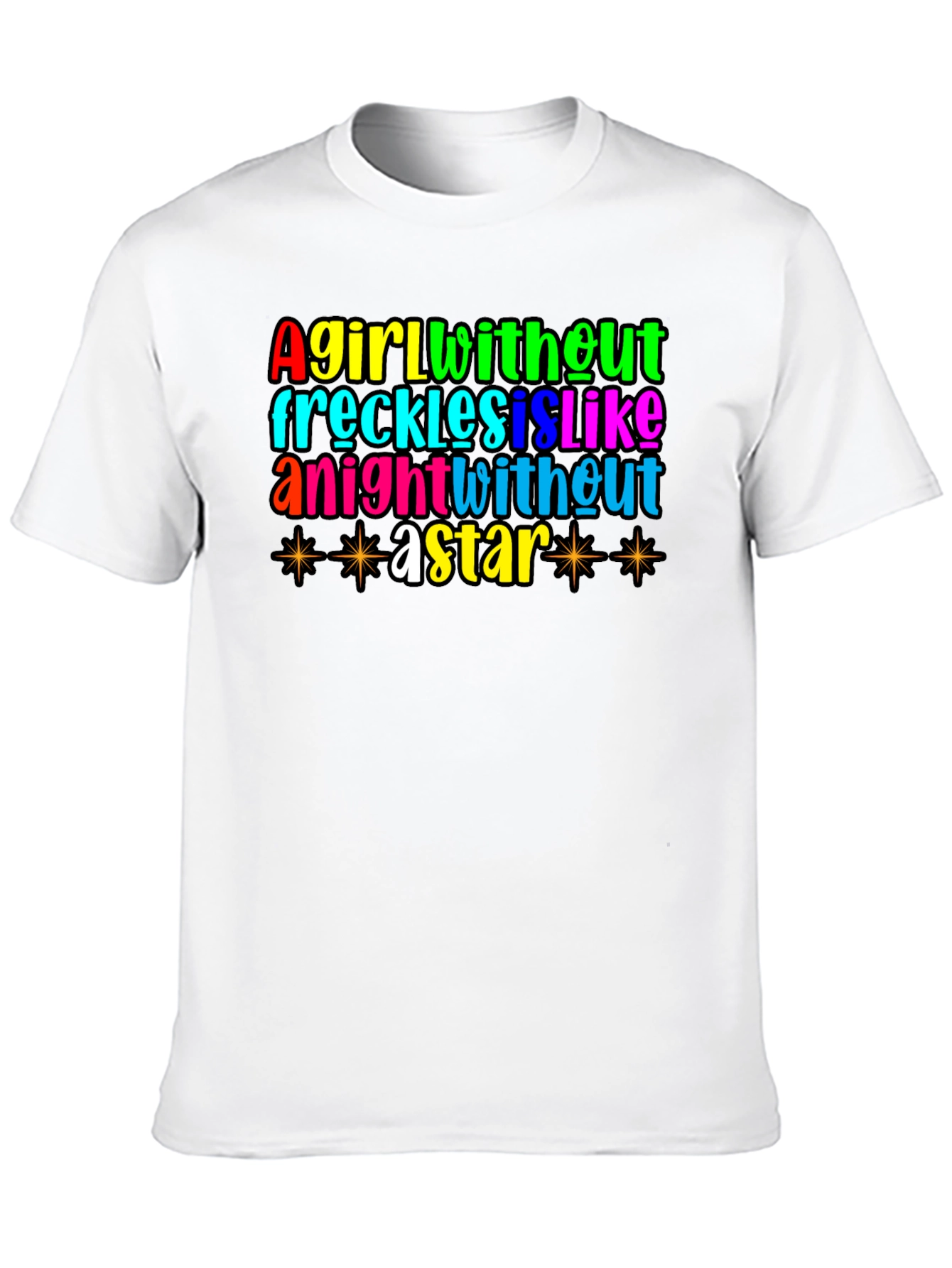 Black Freckles Graphic T-Shirt view 10