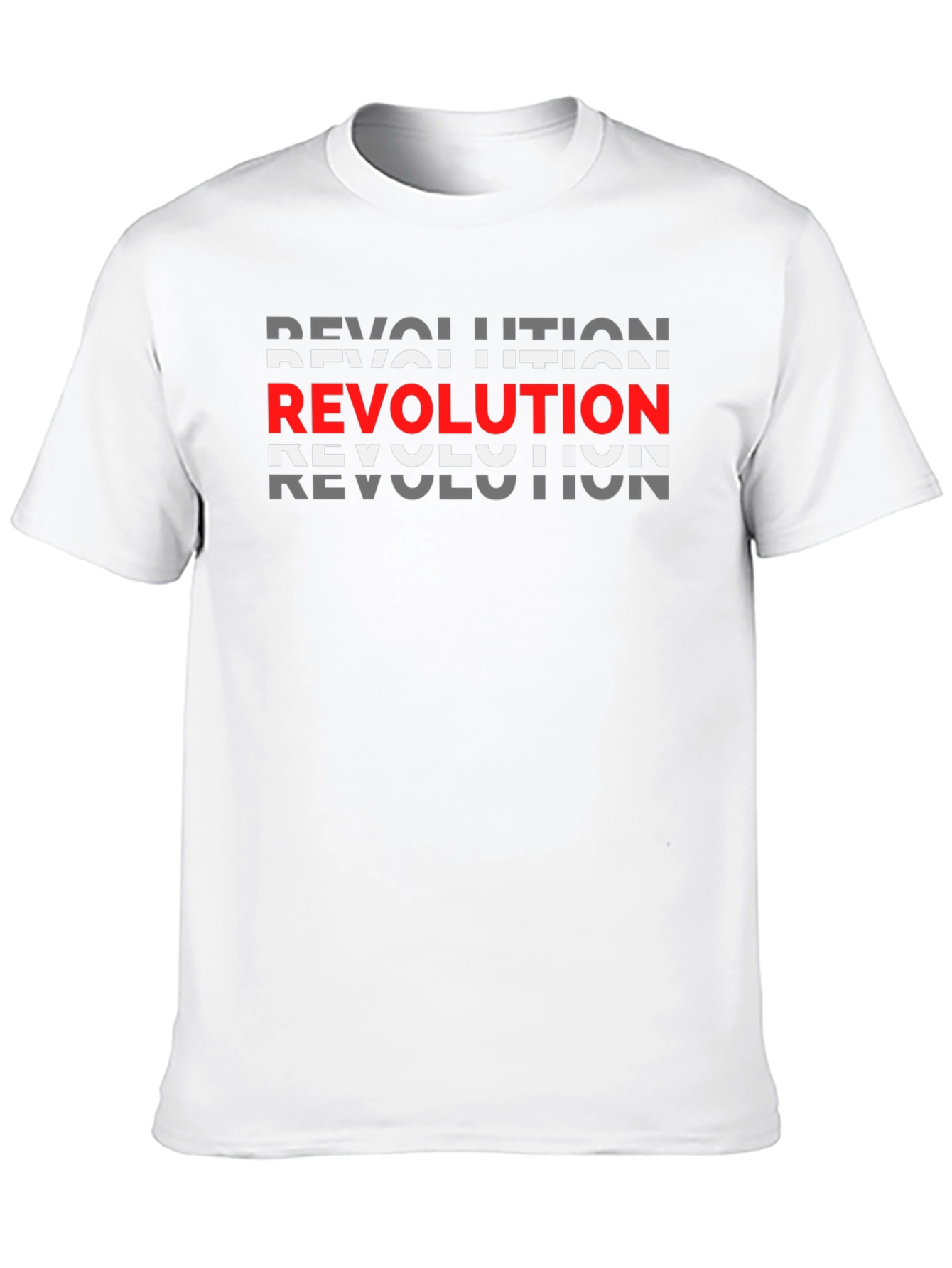 Black Revolution Graphic Print Black T-Shirt view 10