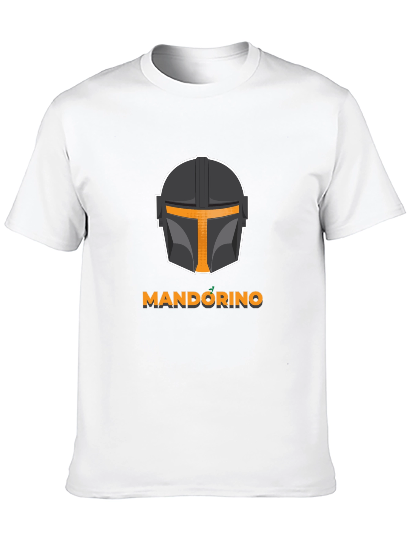 Black Mandorino T-Shirt - Mandalorian Inspired Black Tee view 10