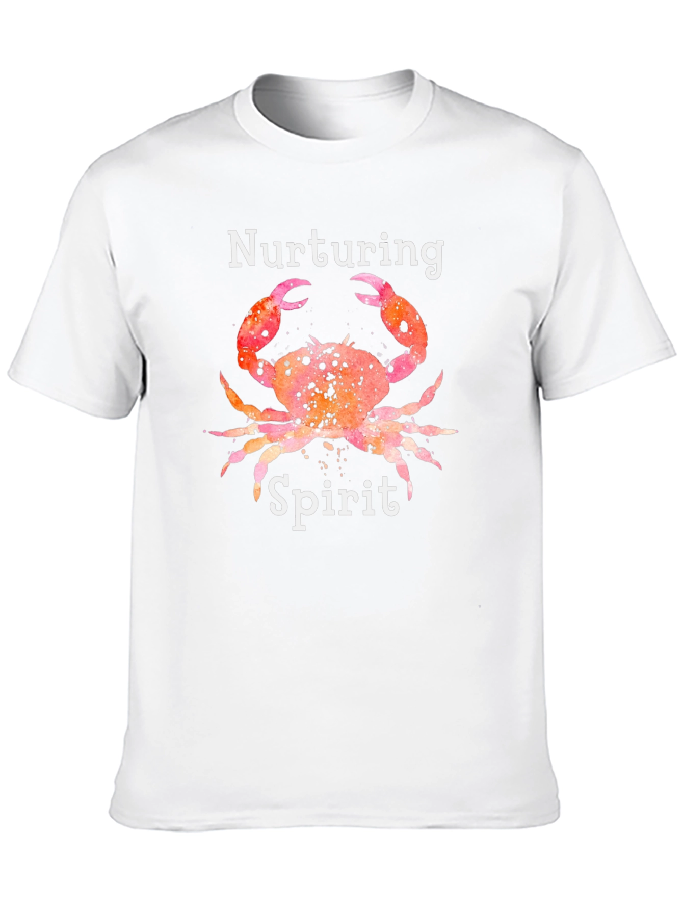 Black Nurturing Spirit Crab Graphic Tee - Black view 10