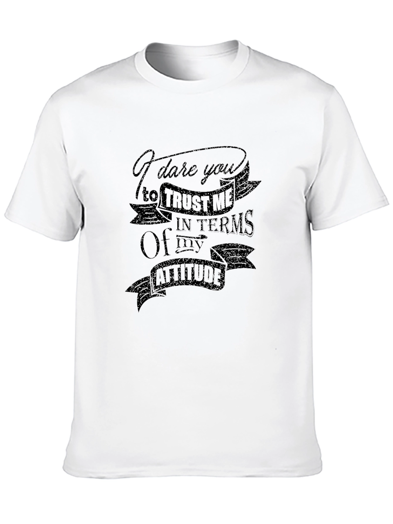 Black Sarcastic Humor Graphic Tee - Relax, I Rate You view 10