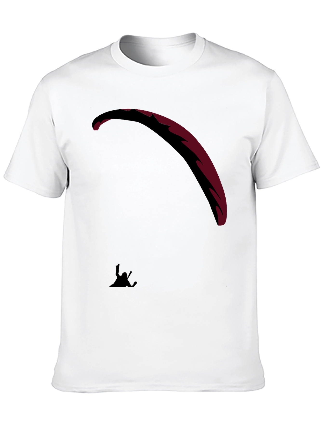 Black Black Paragliding T-Shirt - Adventure Ready! view 10