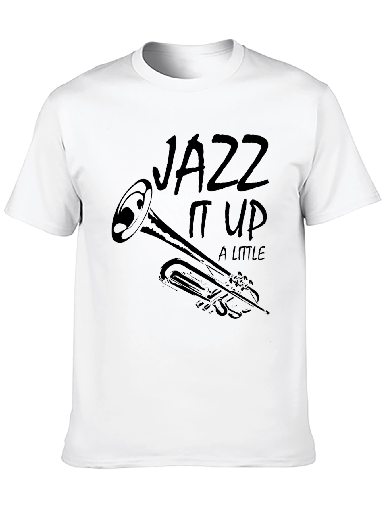 Black Jazz It Up Black Graphic T-Shirt view 10