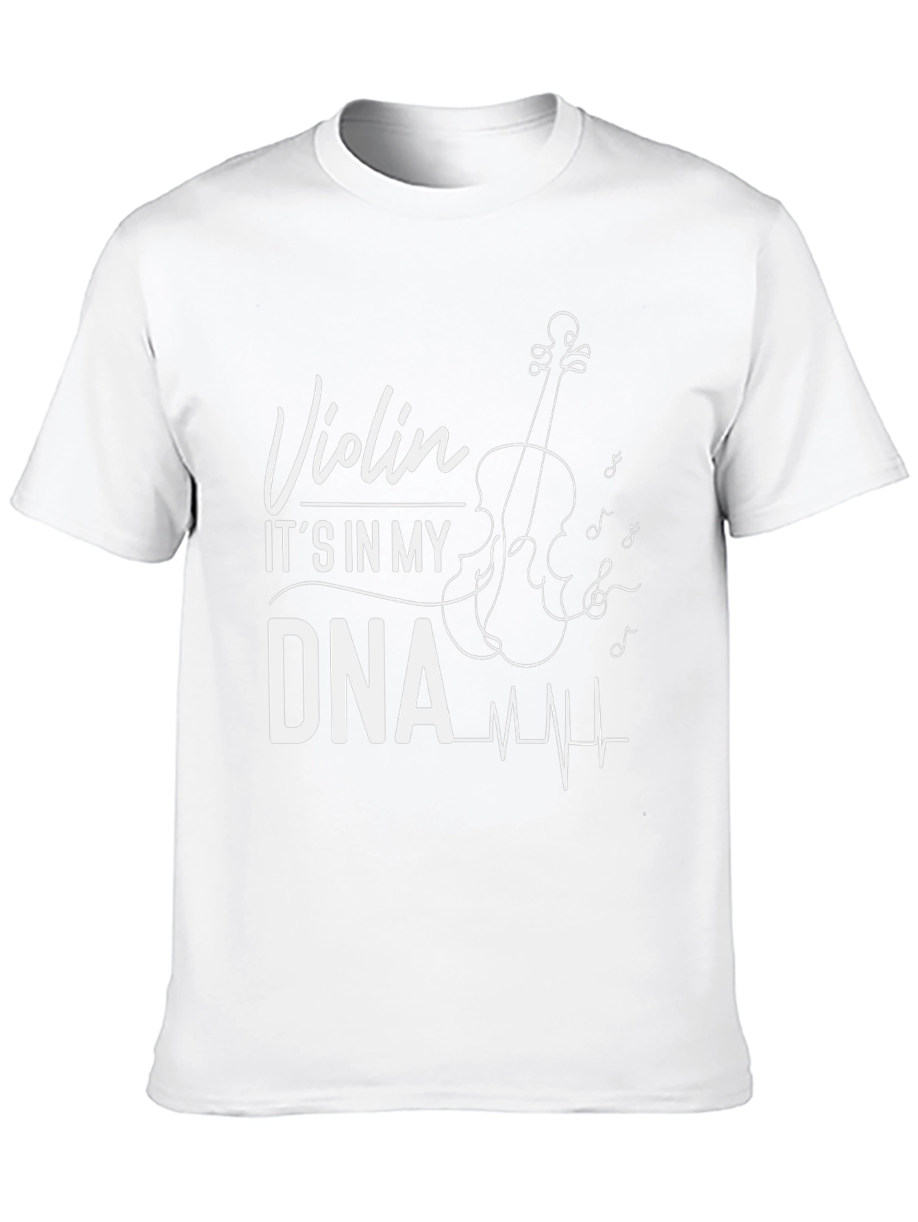 Black Violin DNA Black Graphic Tee - Musician Gift view 10