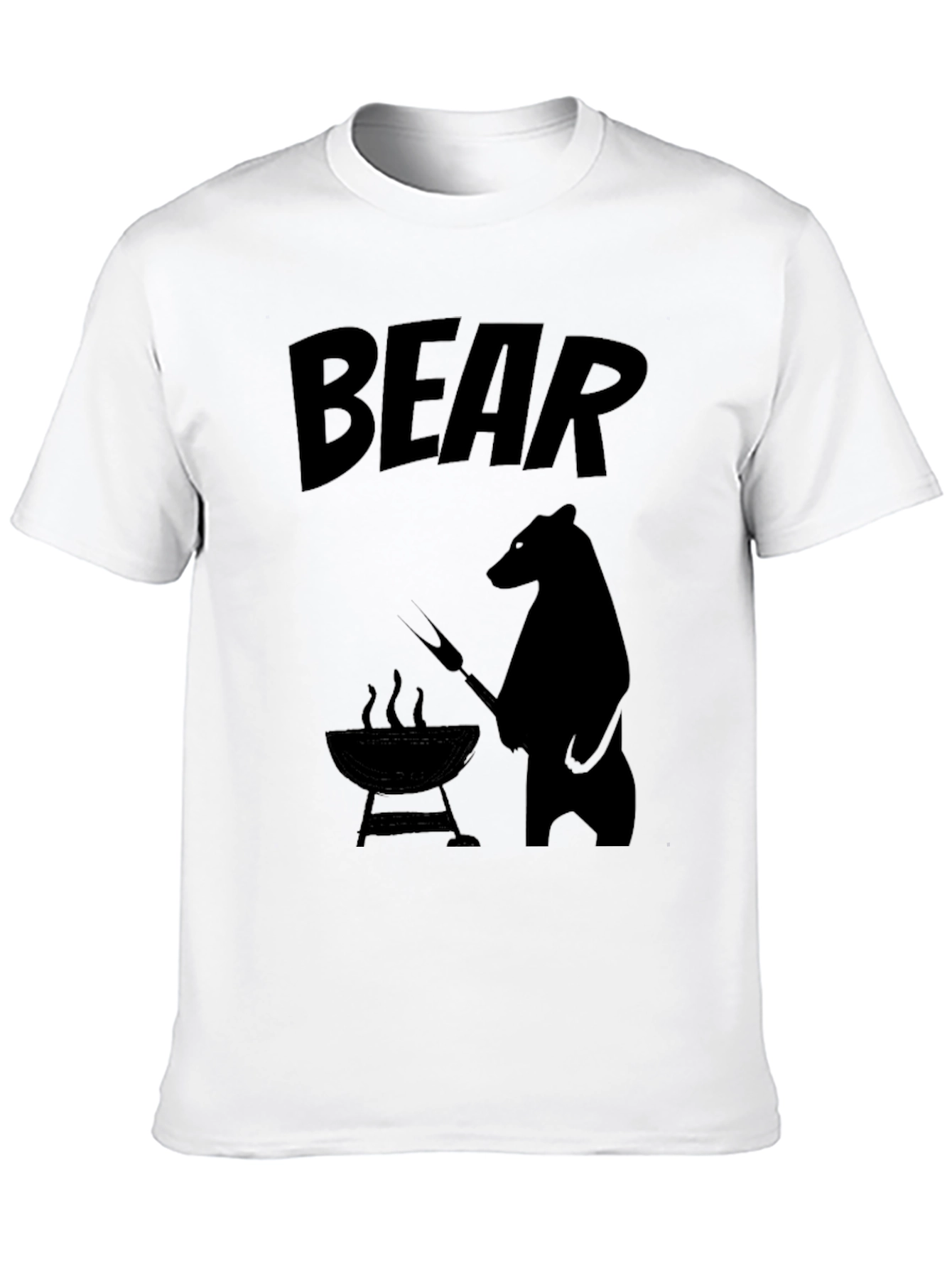 Black Bear BBQ T-Shirt - Funny Grilling Tee view 10