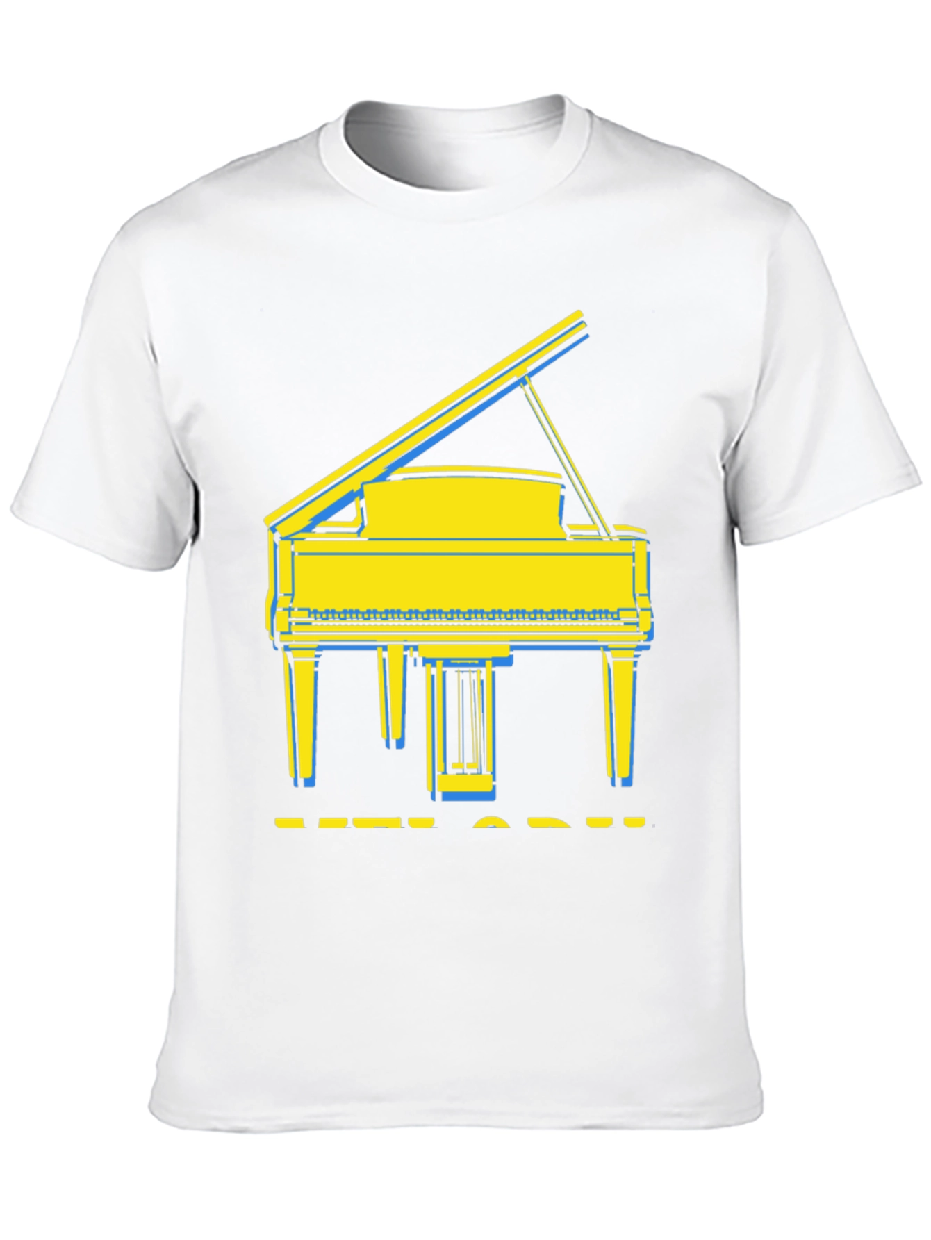Black Grand Piano Graphic Tee - Stylish Music Lover Shirt view 10