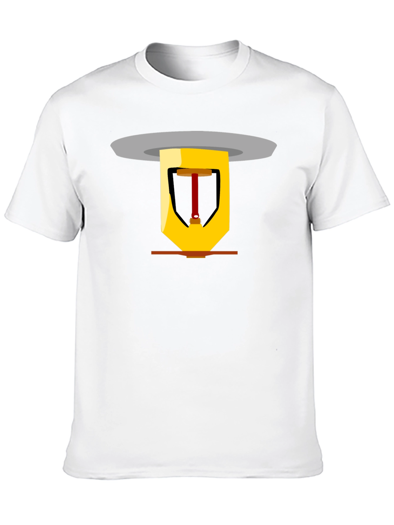 Black Fire Safety T-Shirt view 10