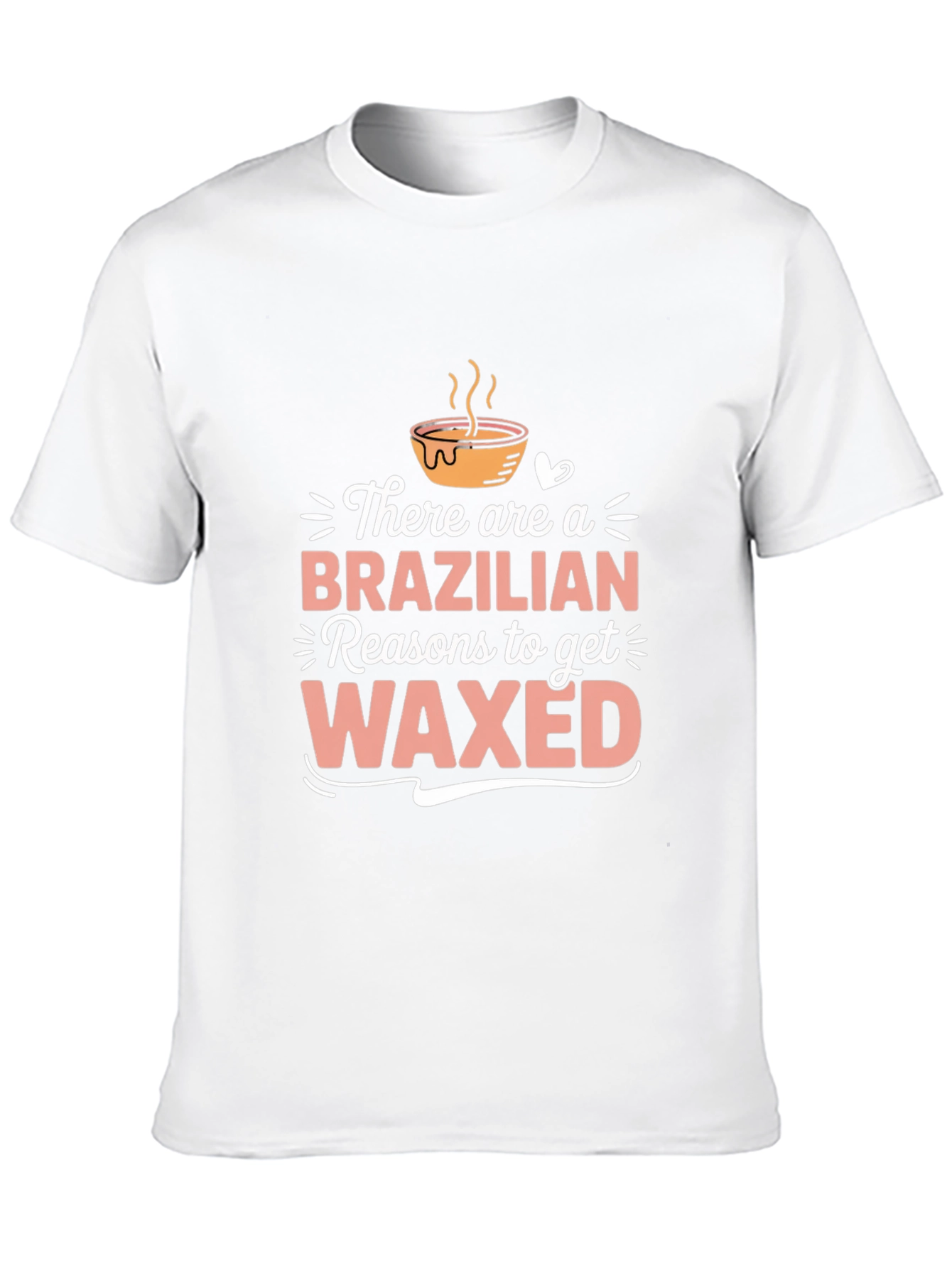 Black Brazilian Wax T-Shirt Funny Spa Day Tee view 10
