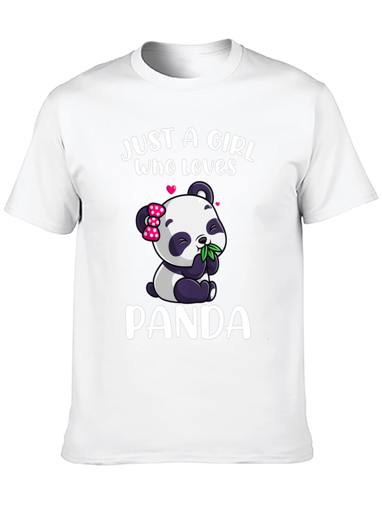 Black Girl's Panda Lover T-Shirt view 10