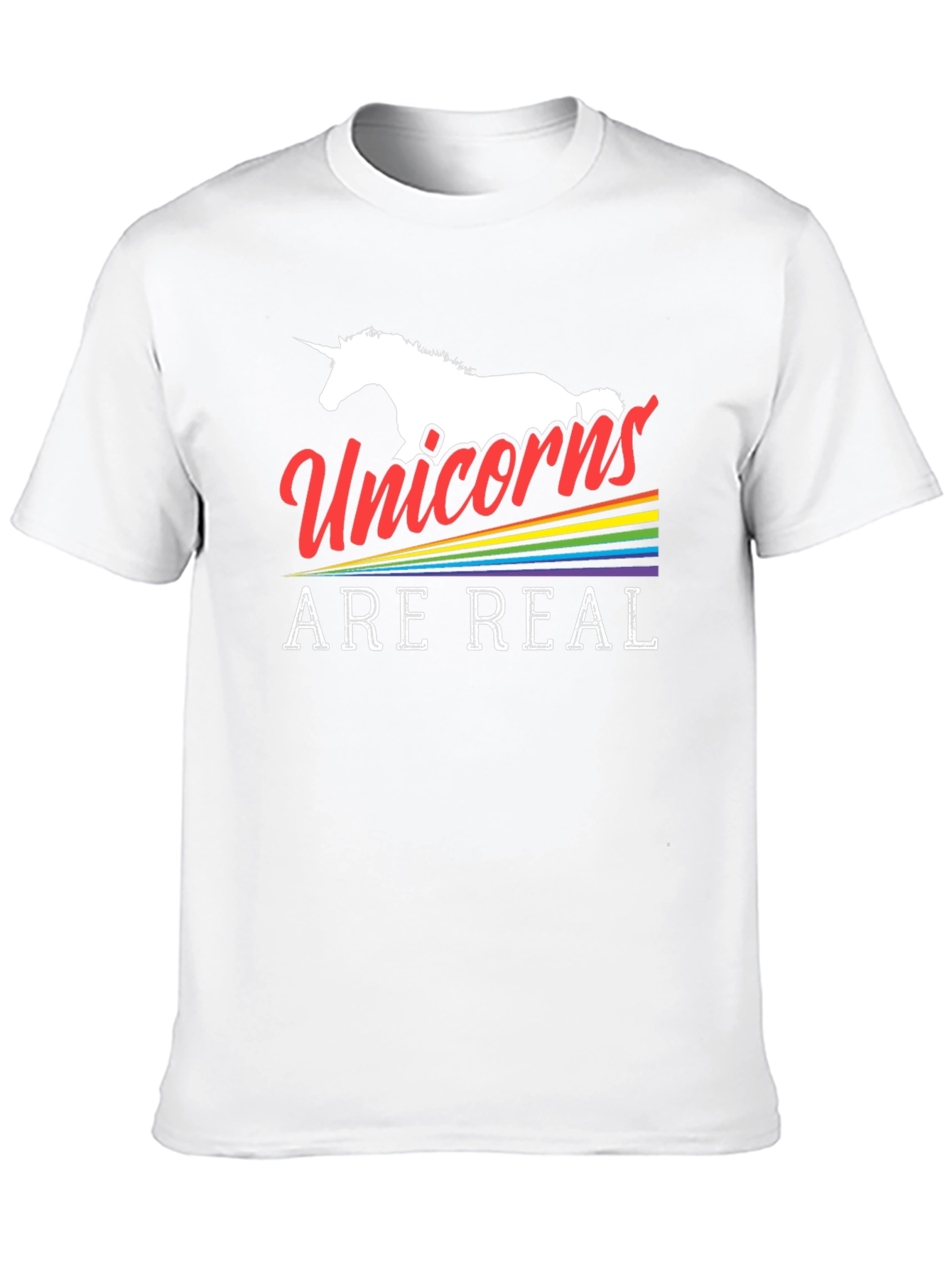 Black Unicorns Are Real Graphic T-Shirt view 10