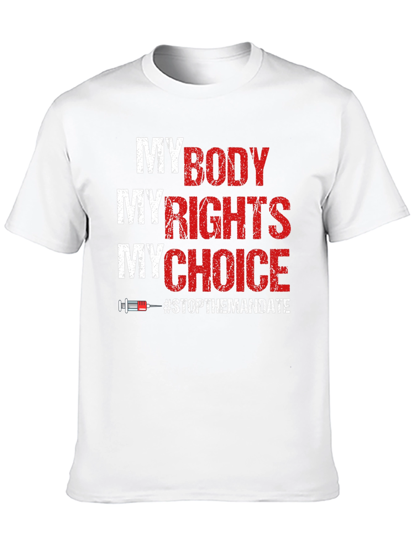 Black My Body My Rights T-Shirt view 10