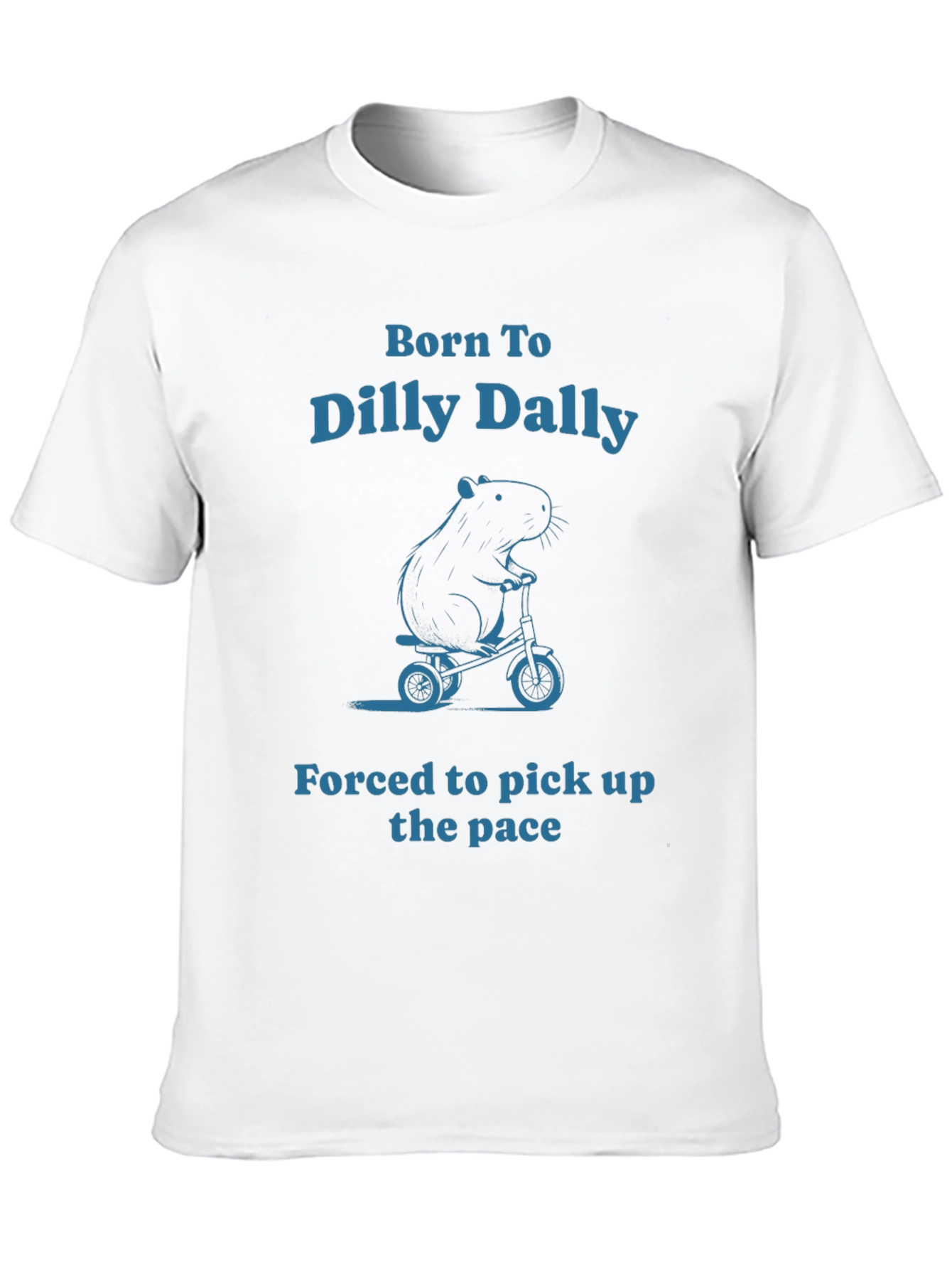 Black Dilly Dally Capybara Graphic Tee view 10