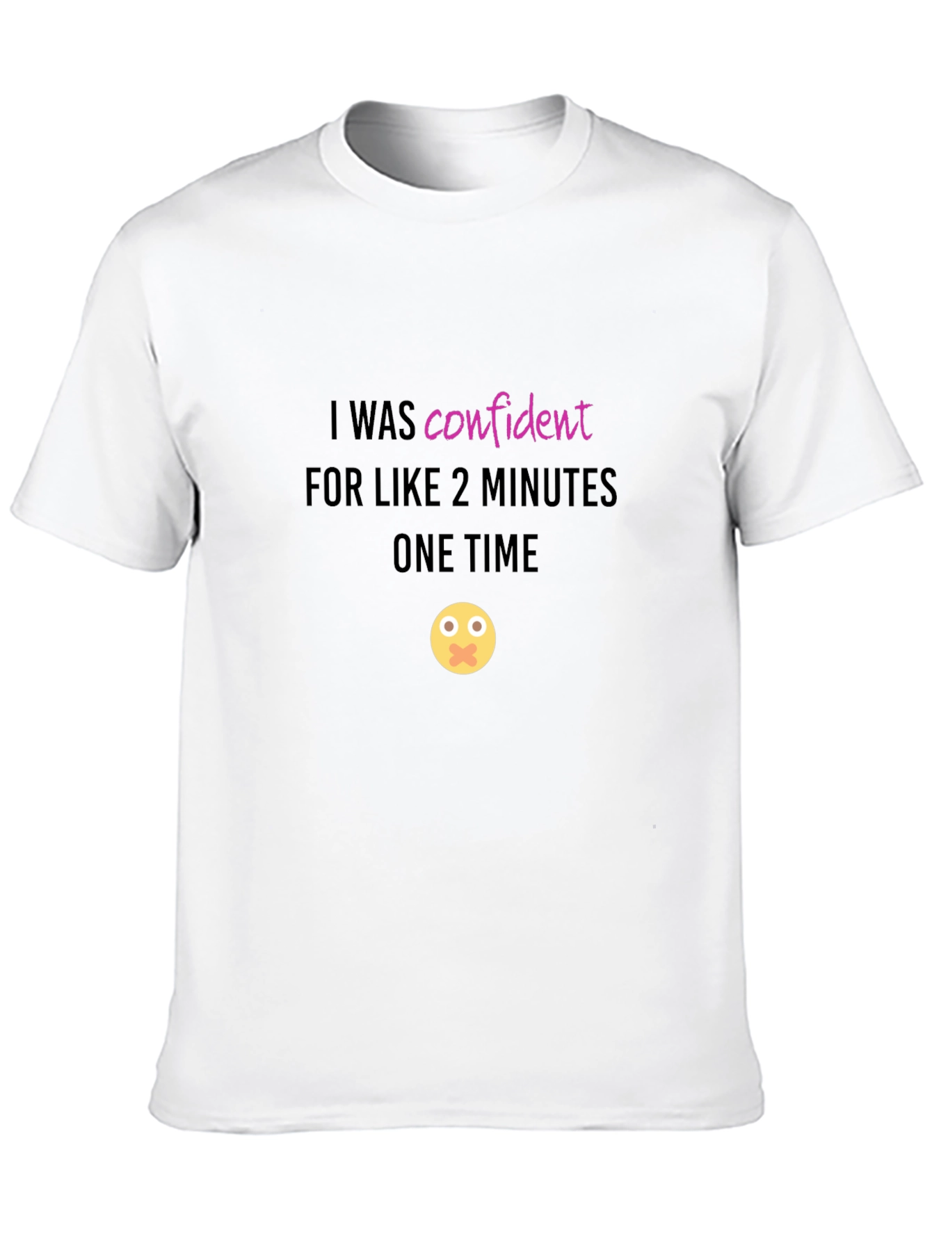 Black Confident One Time Graphic Tee view 10