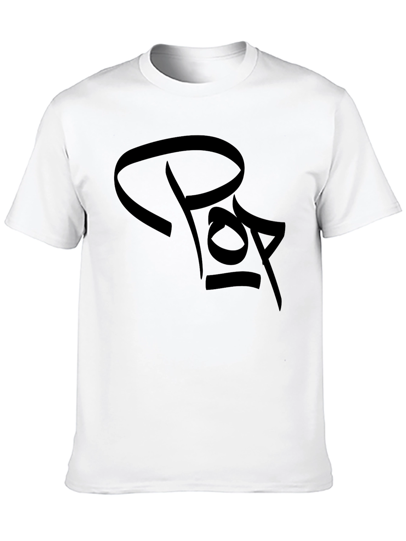 Black Black Graphic Tee - Unique Design view 10