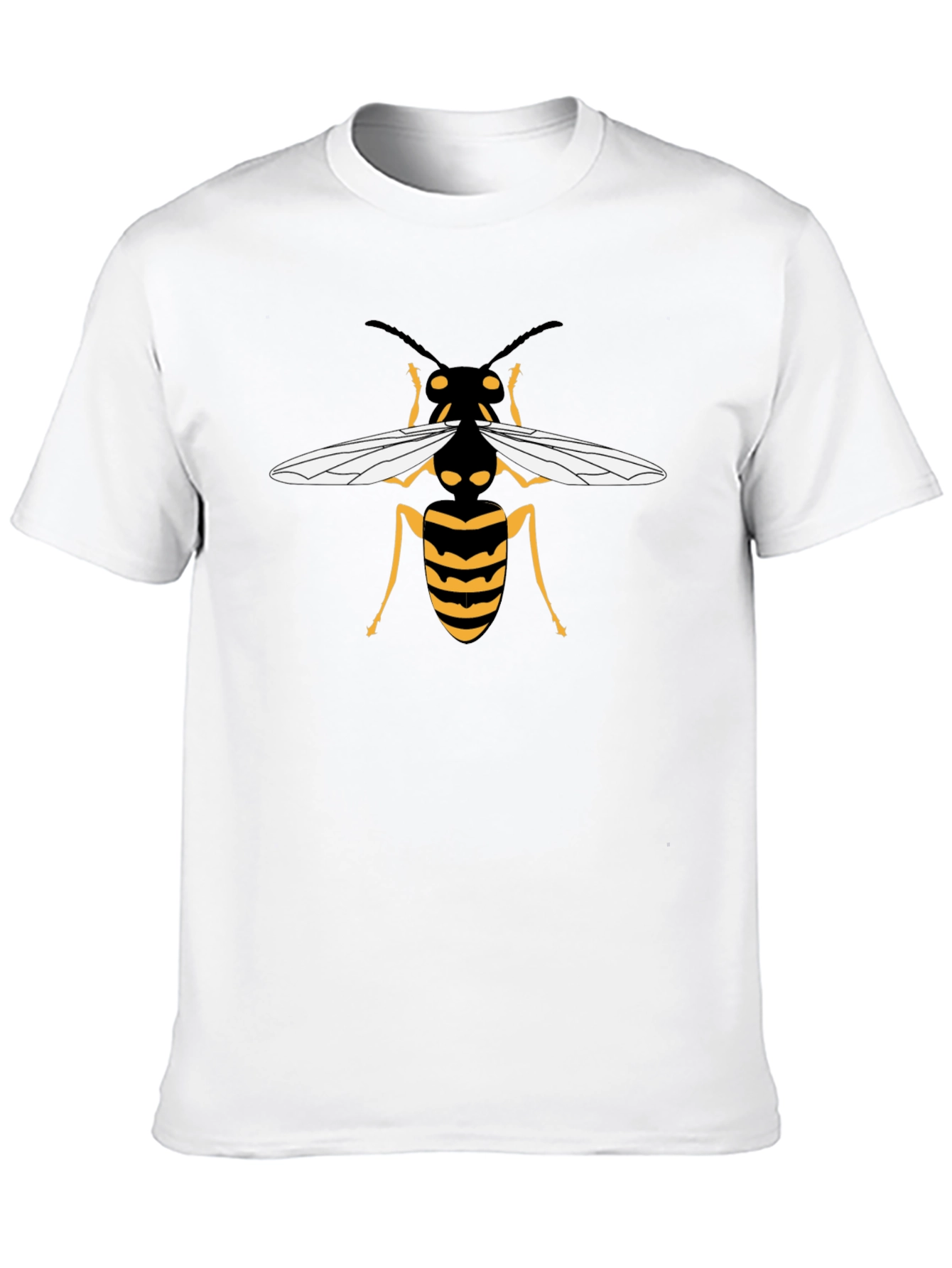 Black Wasp Graphic T-Shirt - Stylish Insect Design view 10