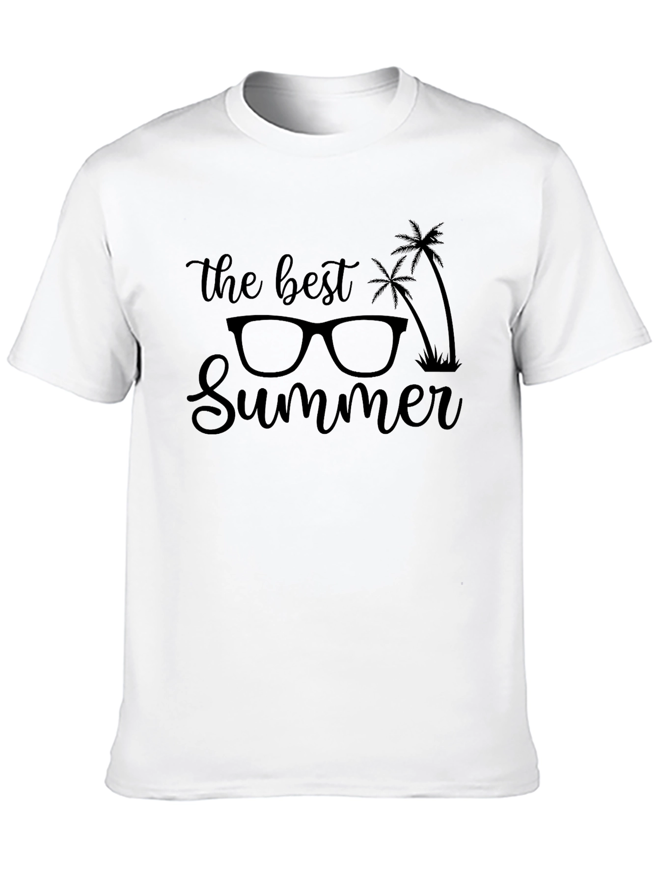 Black The Best Summer Black Graphic Tee view 10