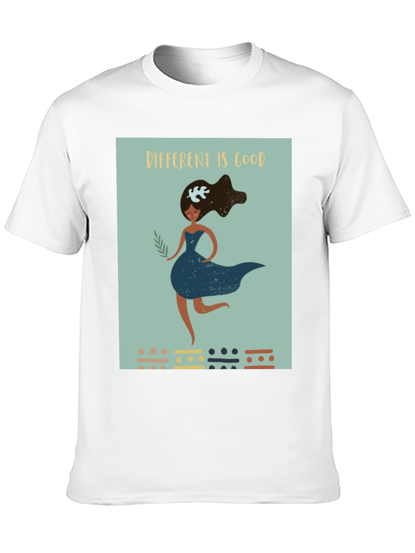 Black Different is Good Graphic Tee view 10