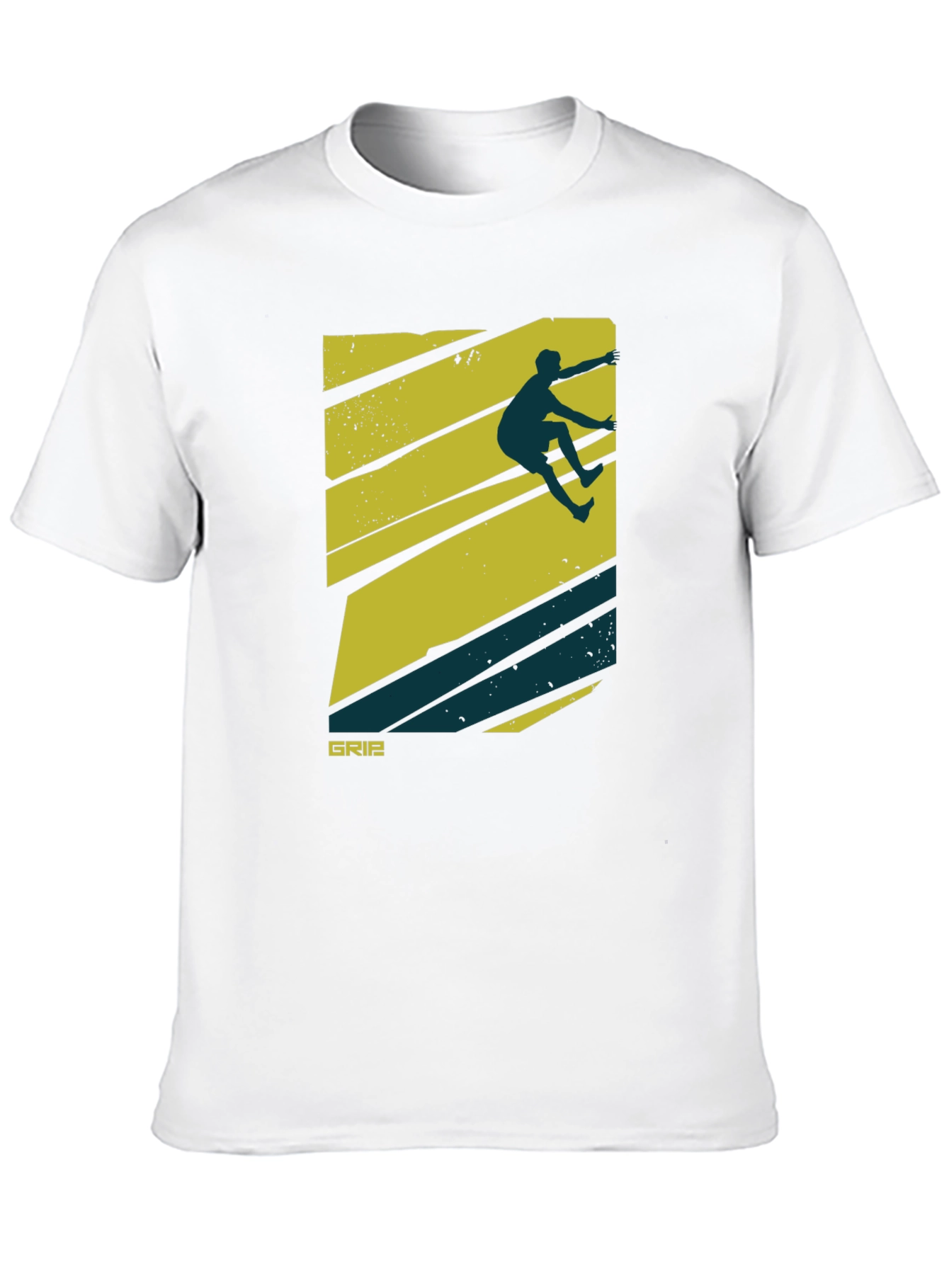 Black Climbing Graphic Tee - Grip Strength Shirt view 10
